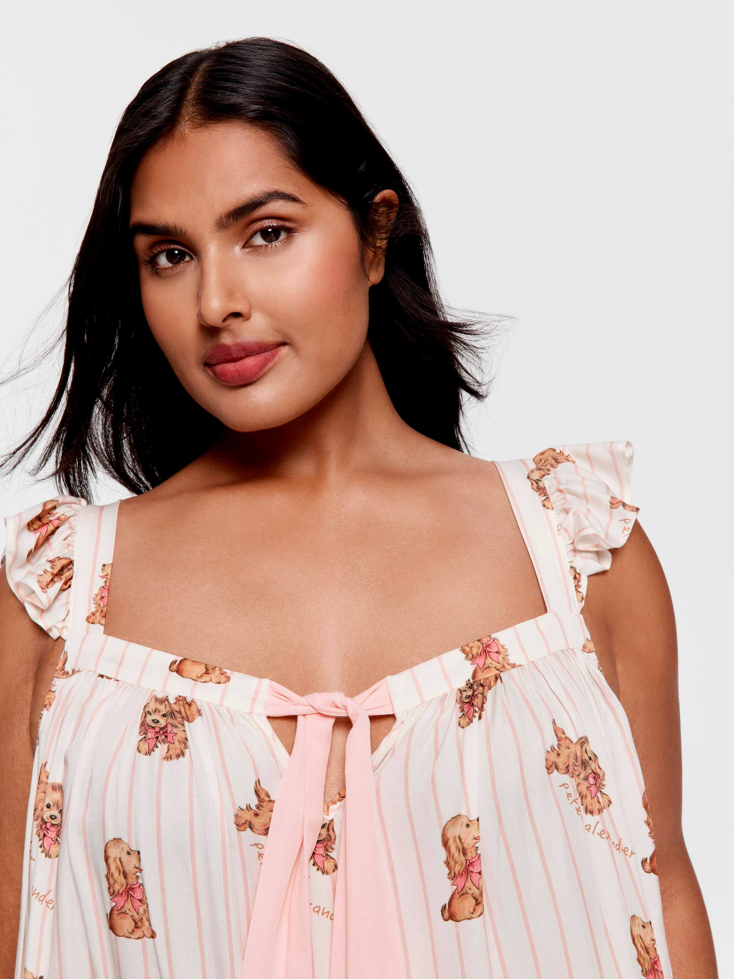 Most Popular P.A. Plus Puppy Frill Fashion Nightie