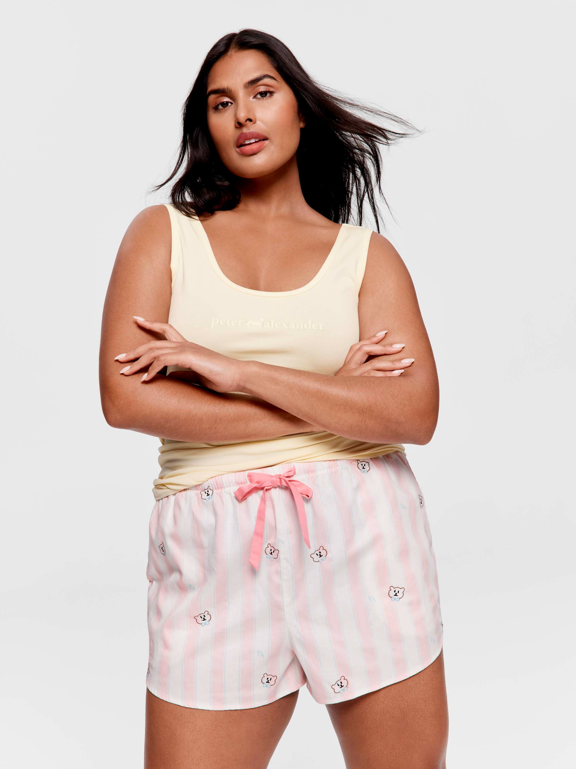 P.A. Plus Vintage Bear 100% Cotton Mid Short