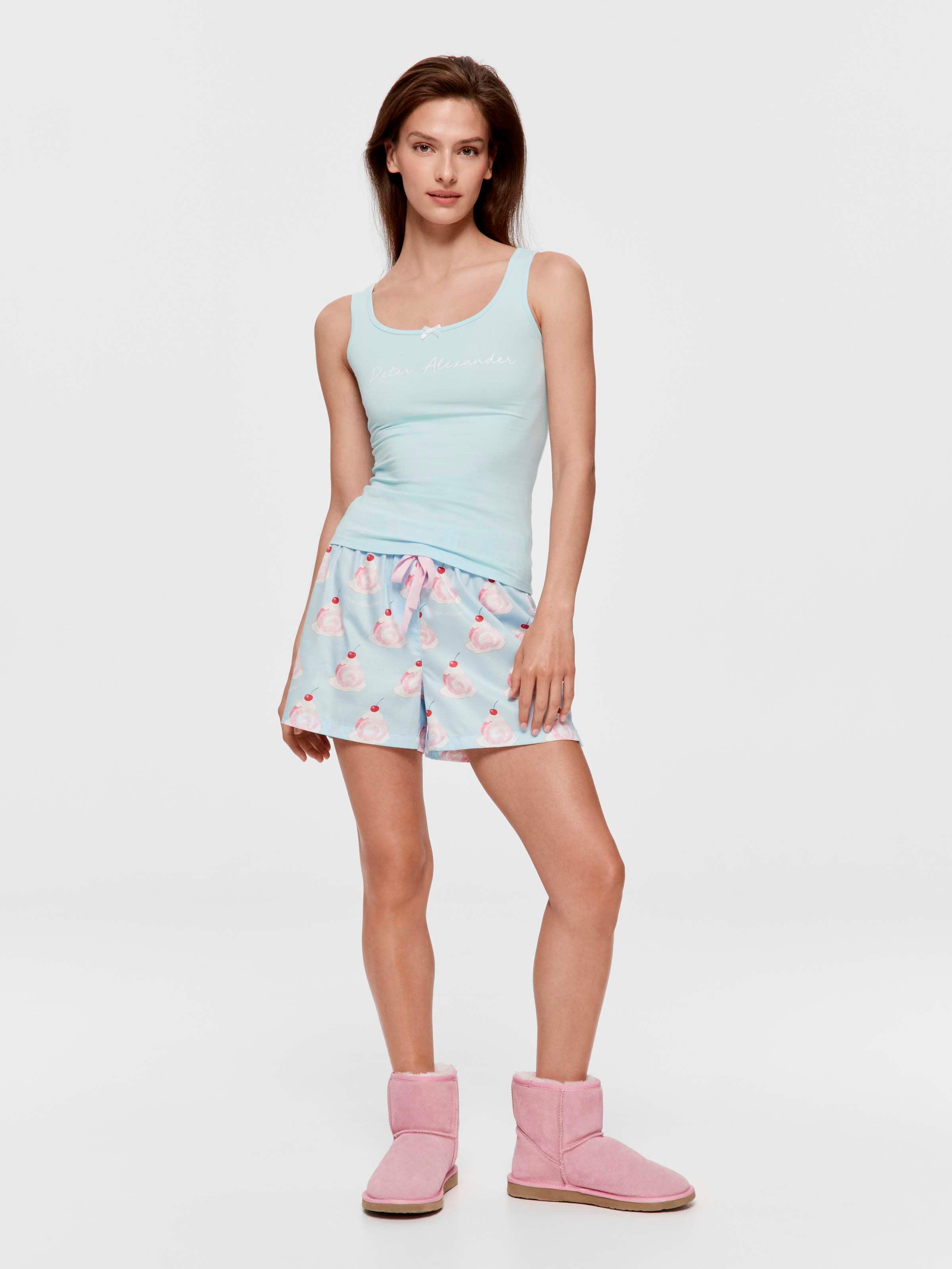 Blue Bow Classic Tank