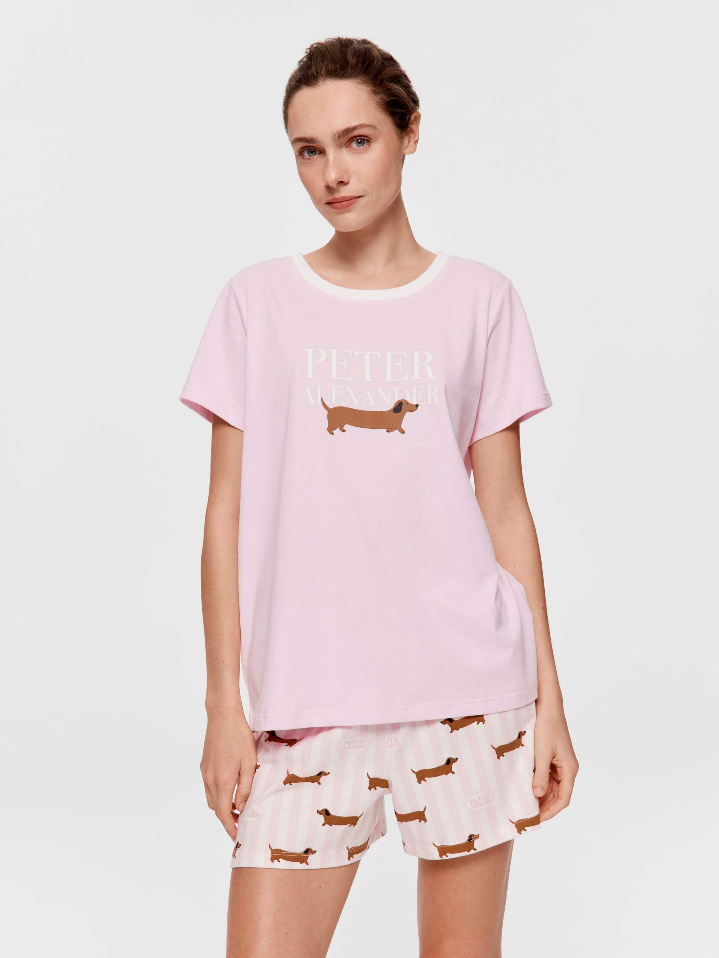 Pink Logo 100% Cotton Boyfriend Tee