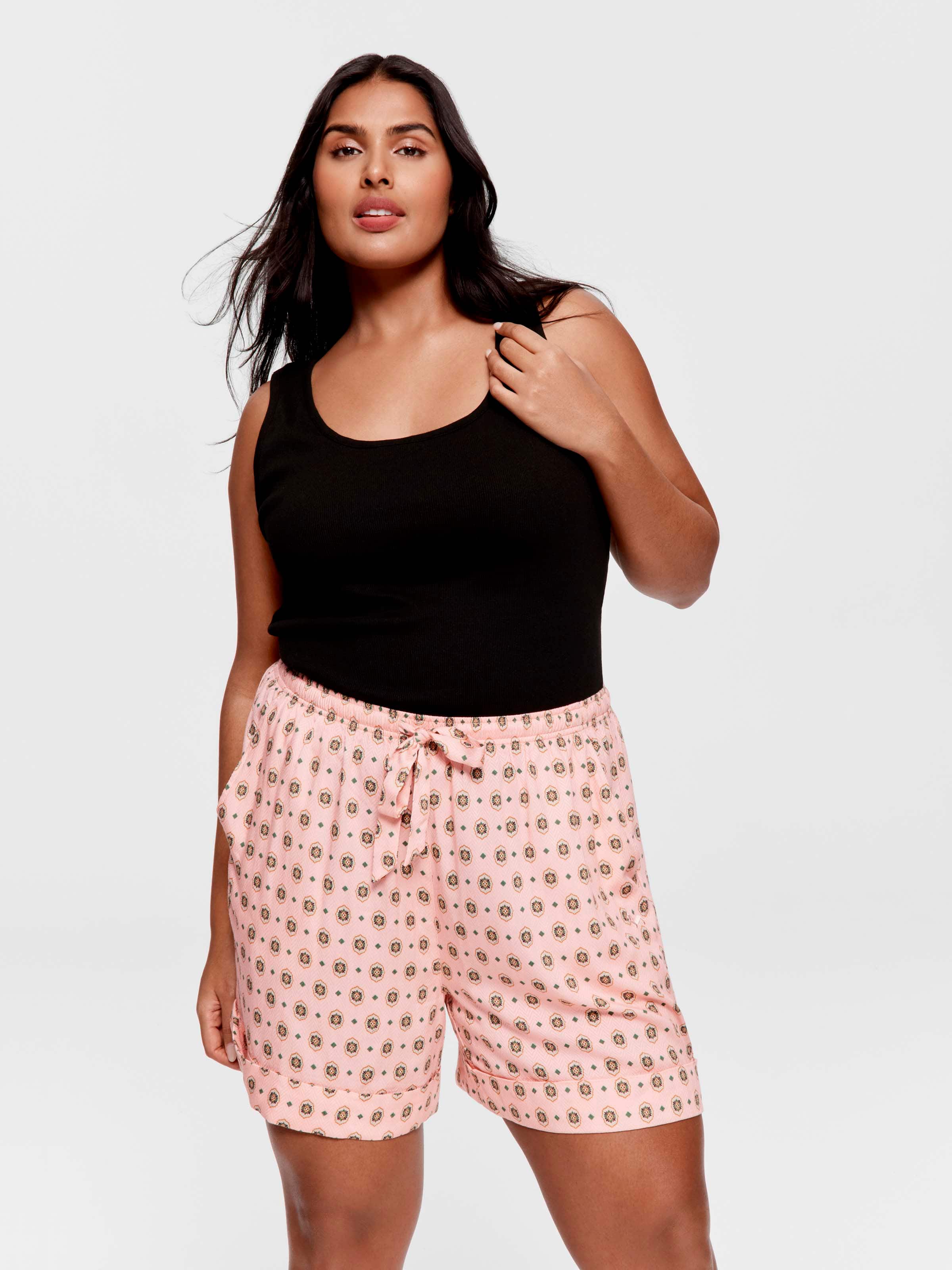 P.A. Plus Peachy Tile Long Short