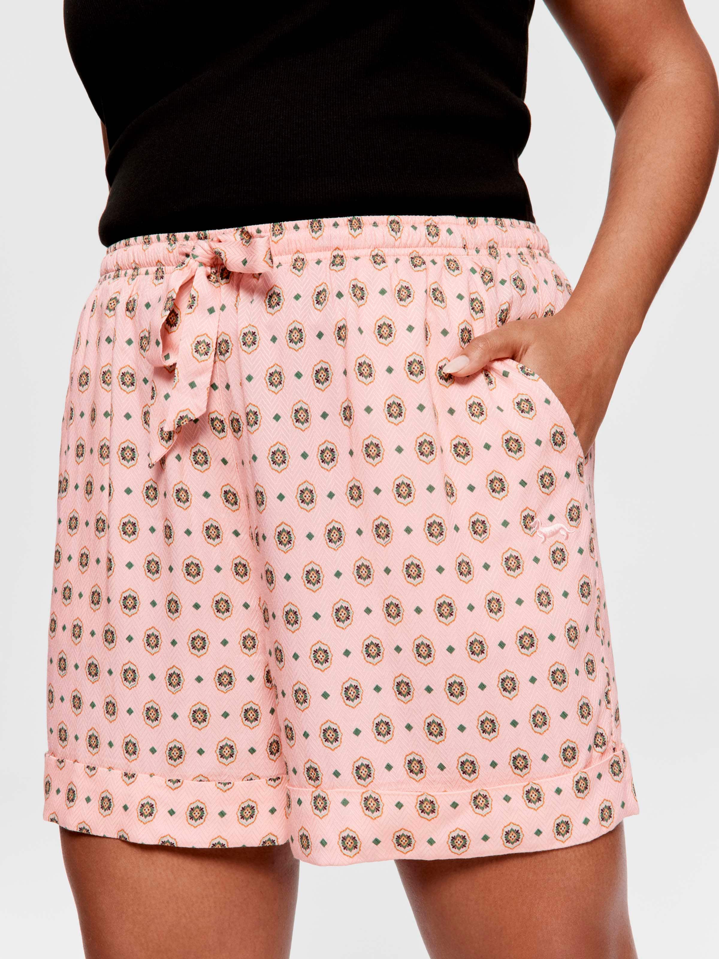P.A. Plus Peachy Tile Long Short