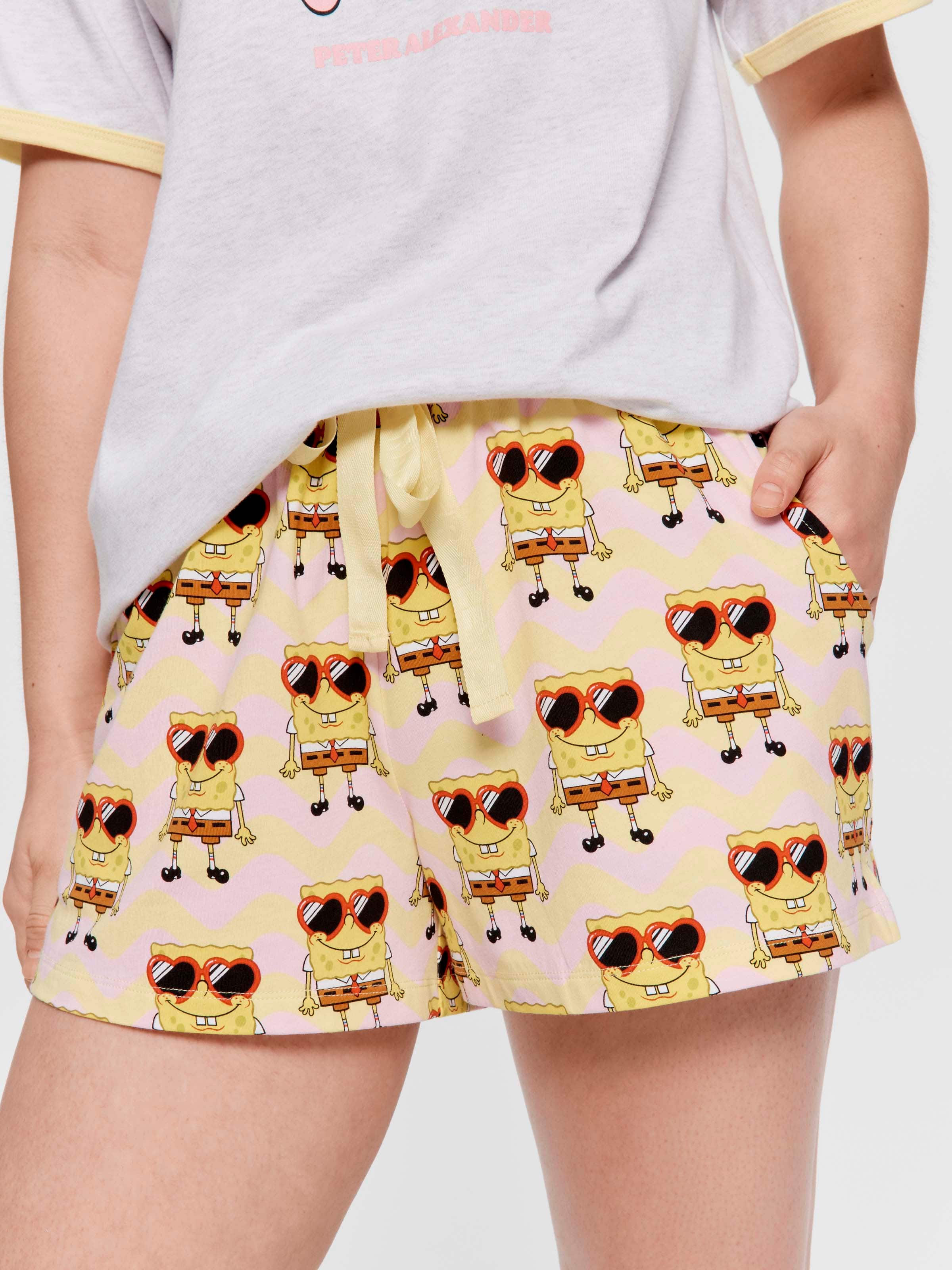 Spongebob Wavy Mini Short