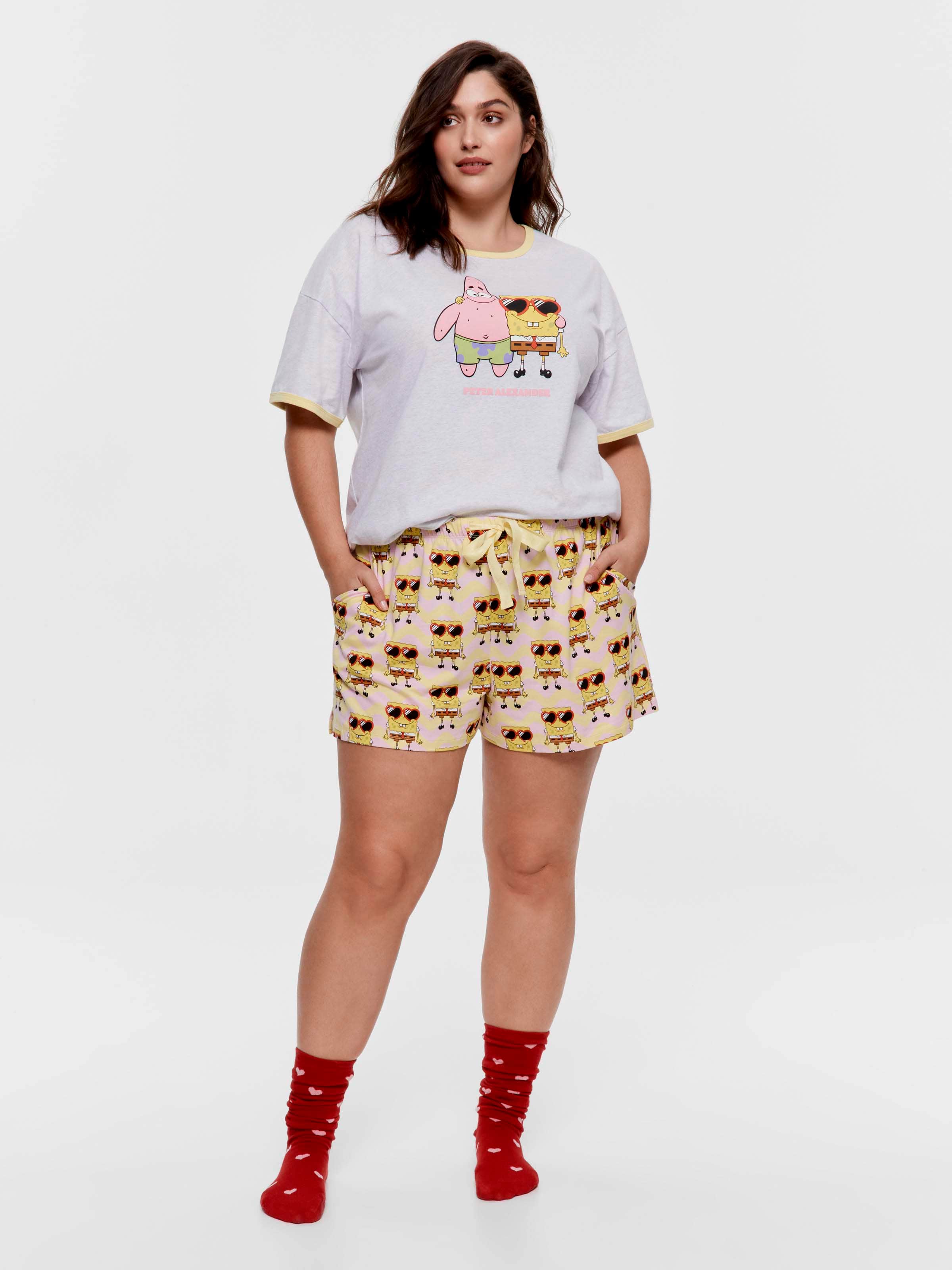 P.A. Plus Spongebob Wavy Mini Short
