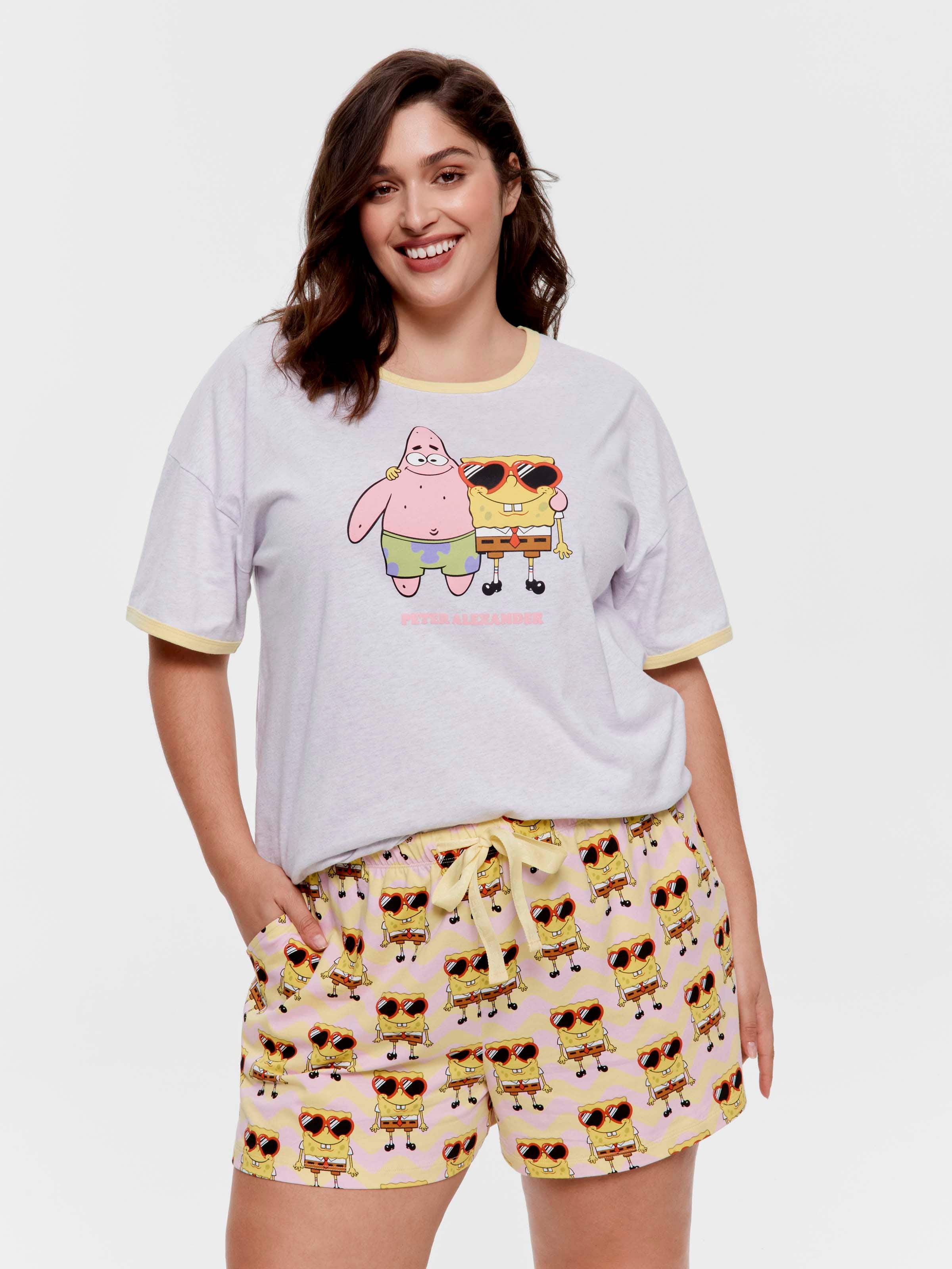 P.A. Plus Spongebob Wavy Mini Short
