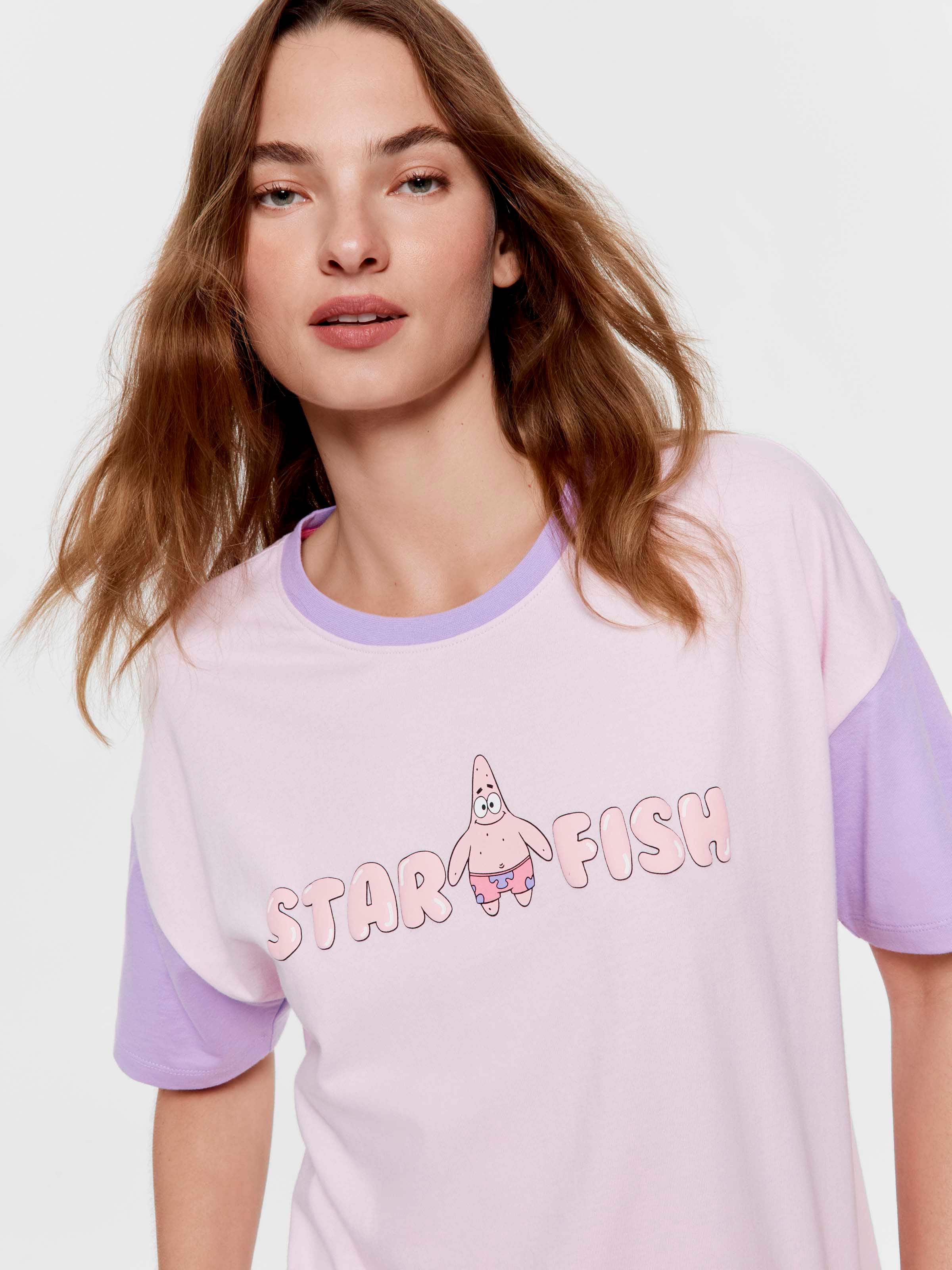 Spongebob Patrick Star 100% Cotton Oversized Tee