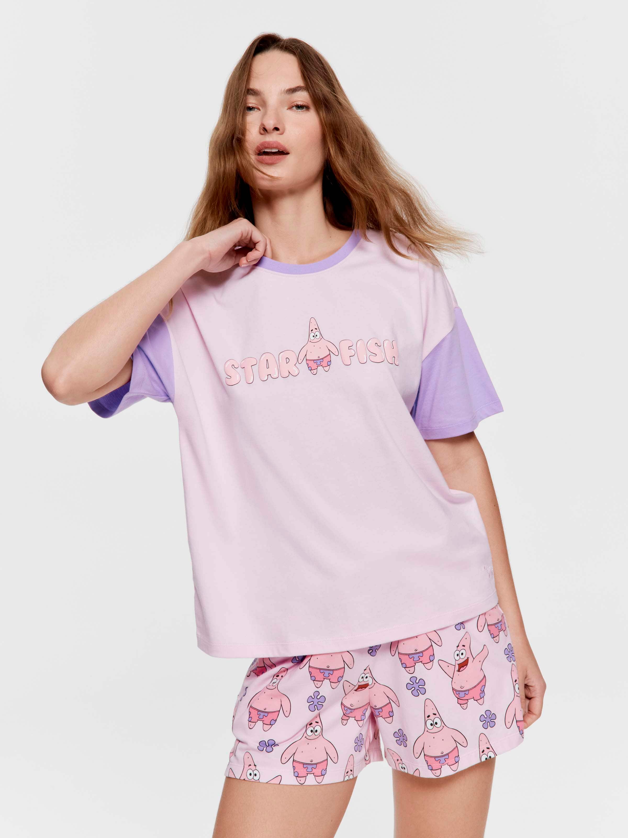 Spongebob Patrick Star 100% Cotton Oversized Tee