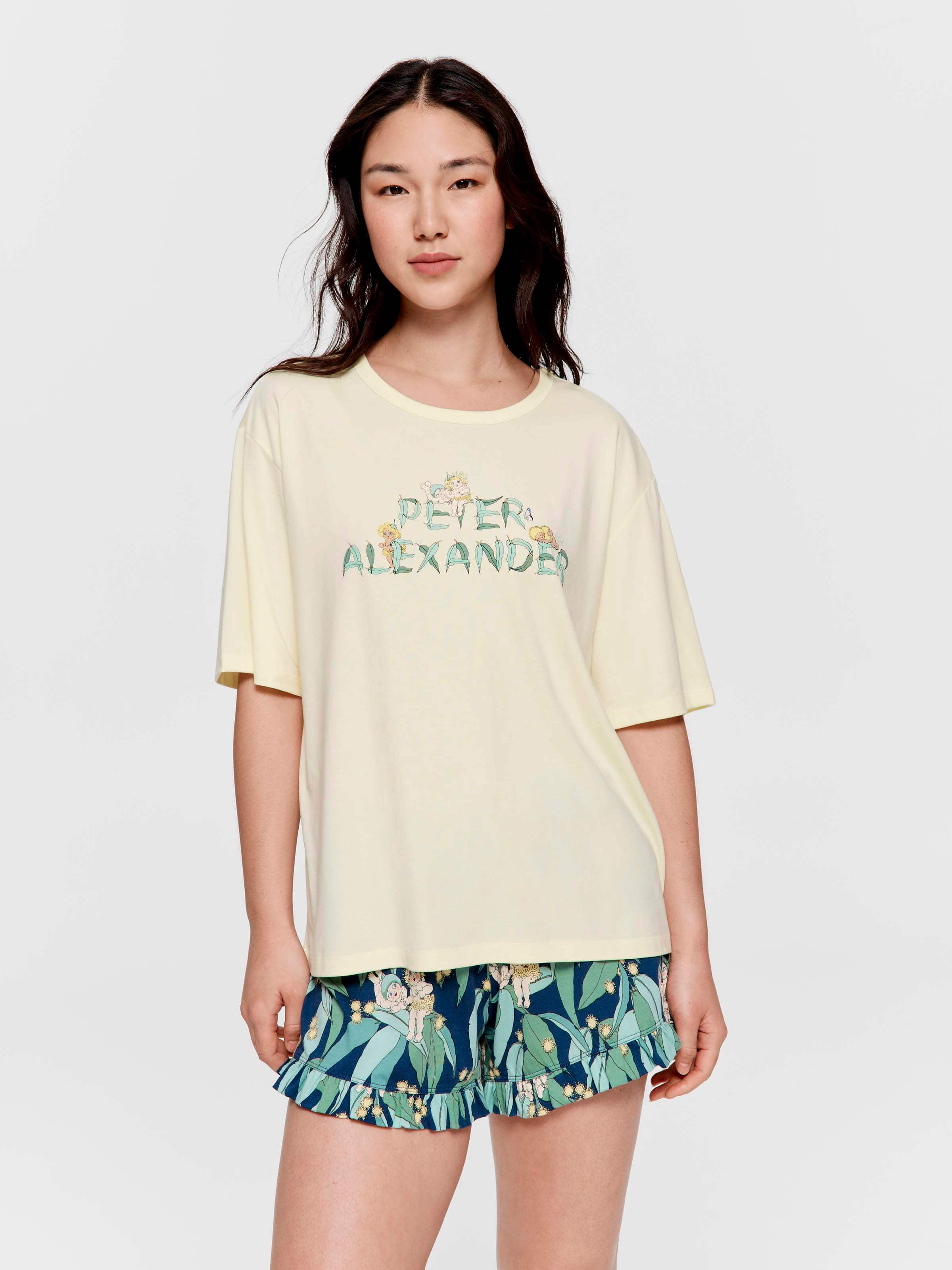 Gumnut Babies P.A. Logo Blossom Boyfriend Tee