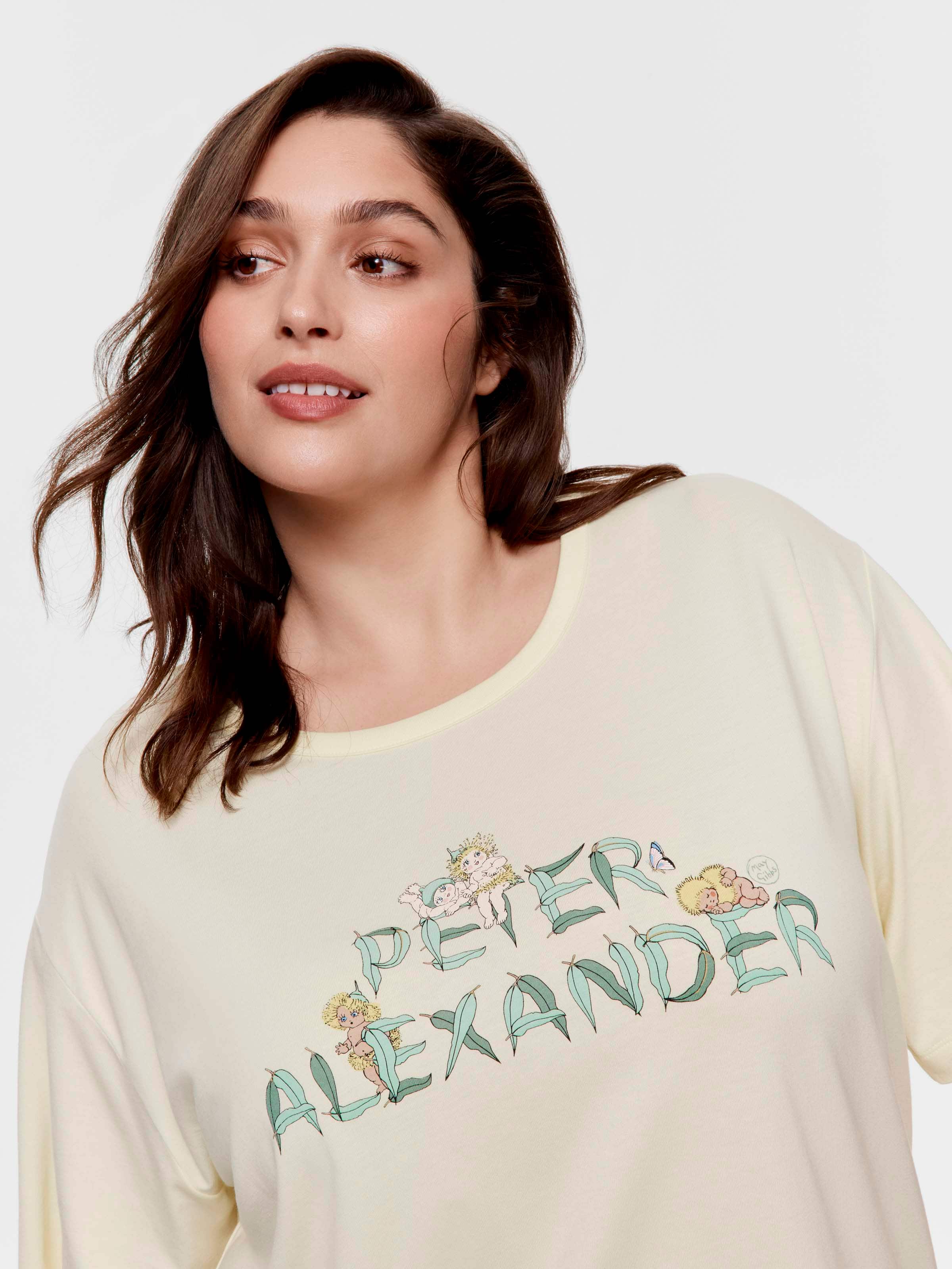 P.A. Plus Gumnut Babies P.A. Logo Blossom Boyfriend Tee