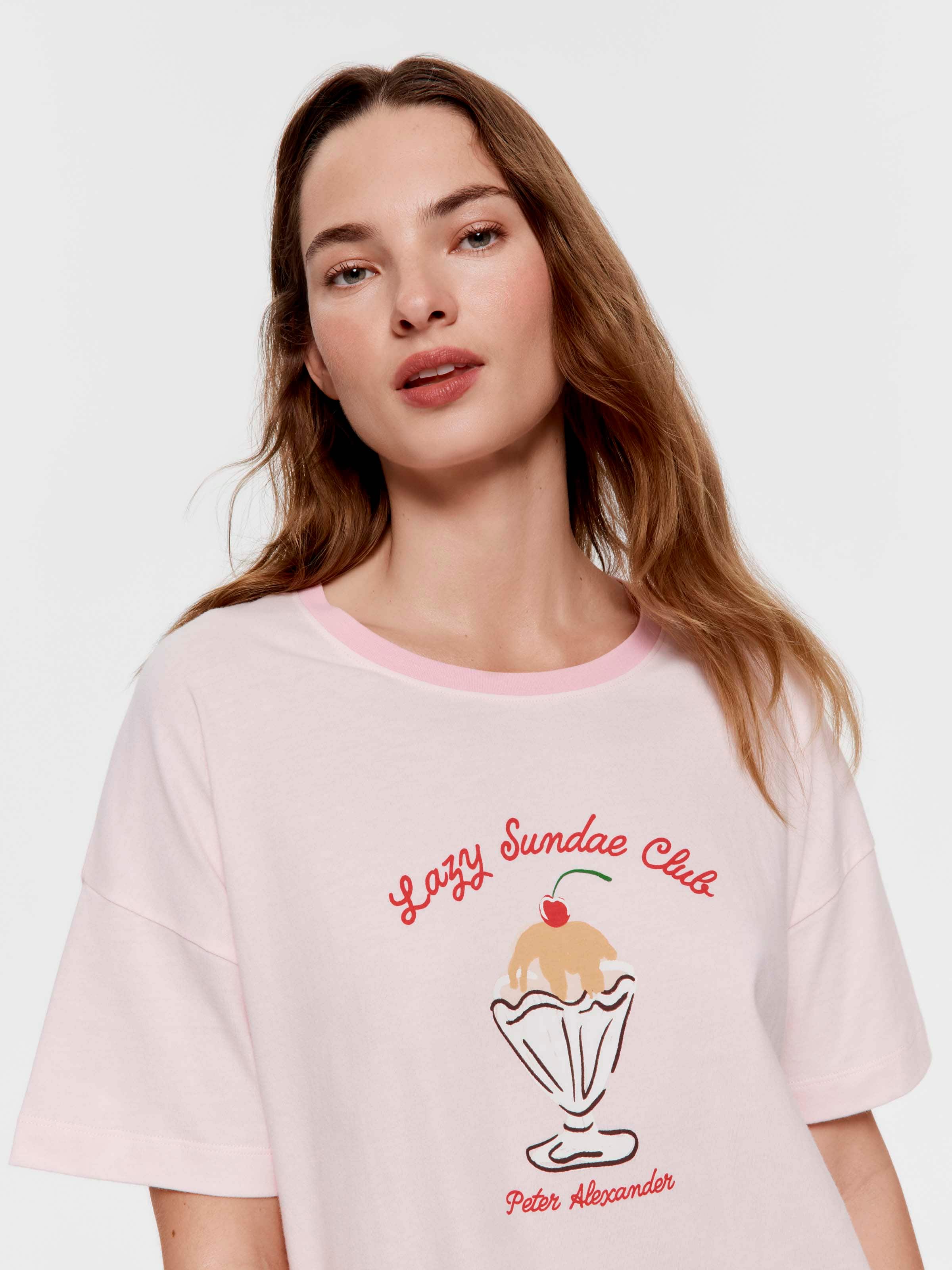 Sundae 100% Cotton Oversized Tee