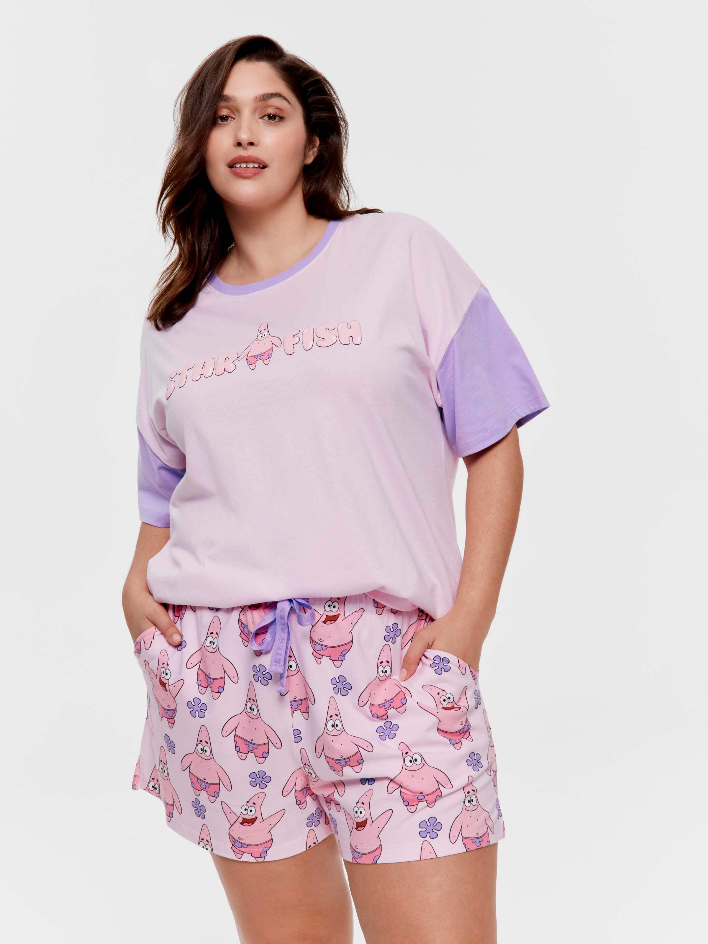 P.A. Plus Spongebob Patrick Star Mid Short