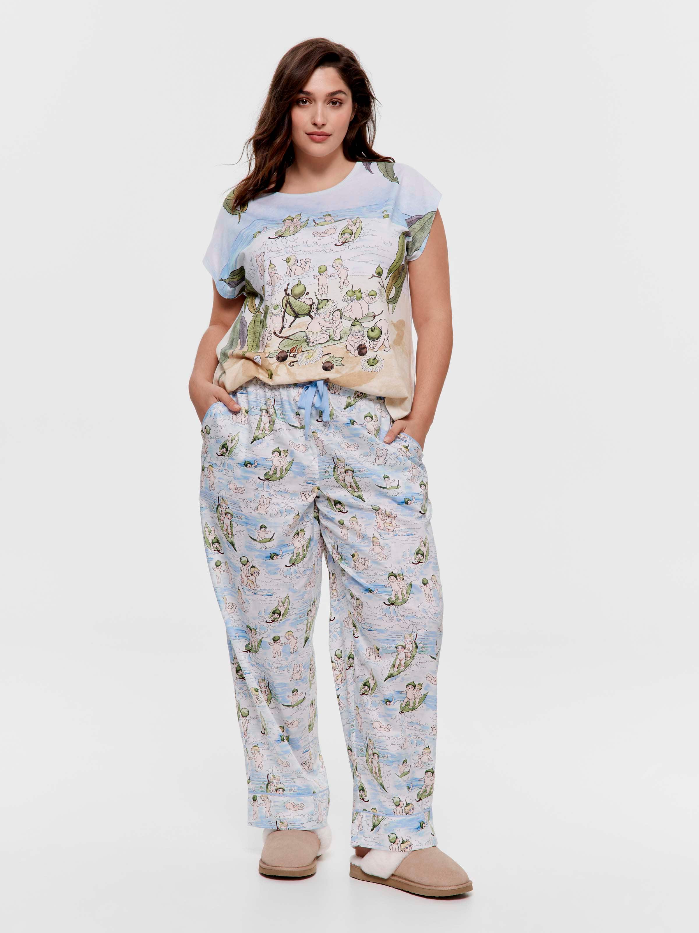 P.A. Plus Gumnut Babies 100% Soft Cotton Classic Pj Pant