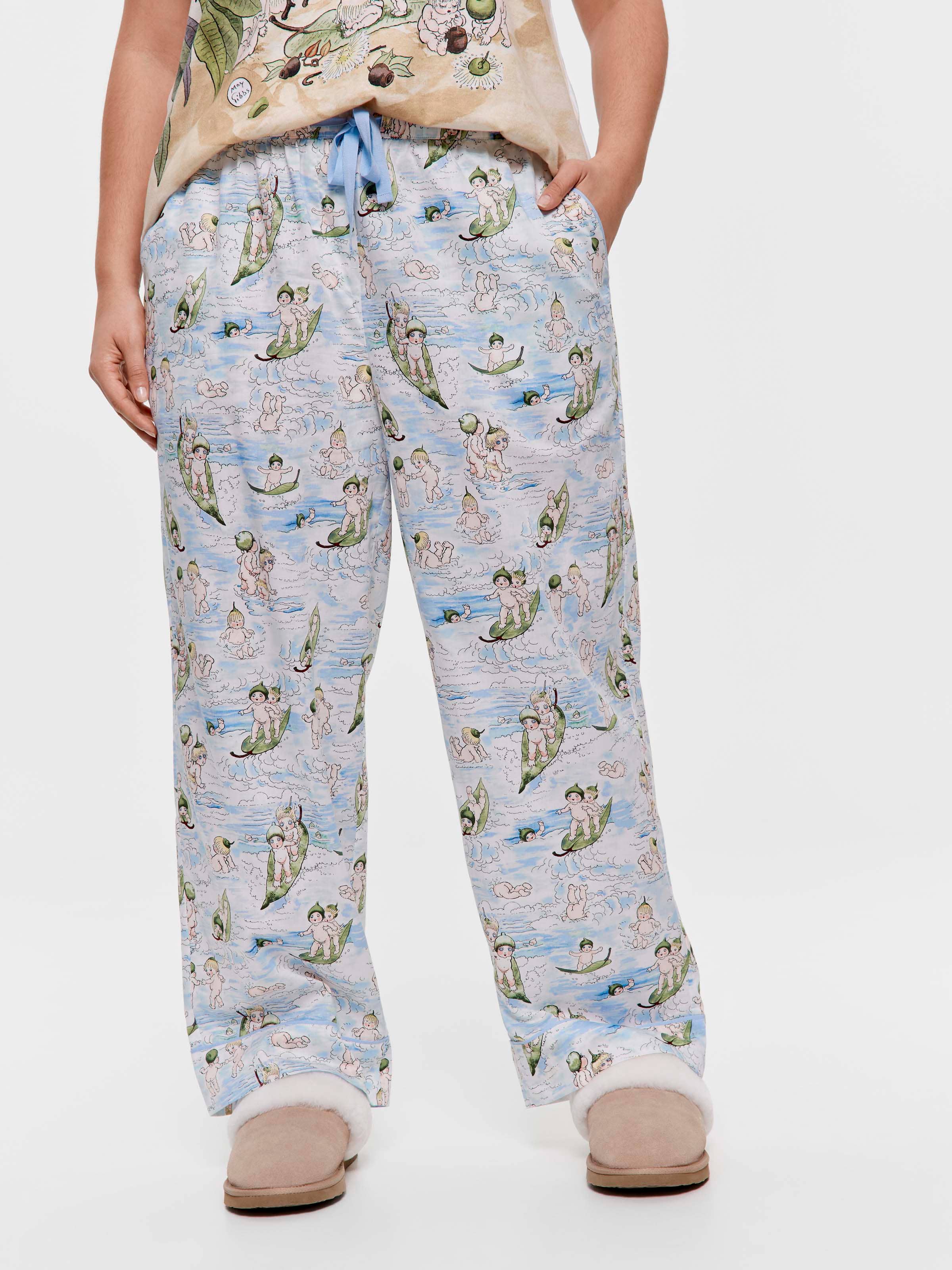 P.A. Plus Gumnut Babies 100% Soft Cotton Classic Pj Pant