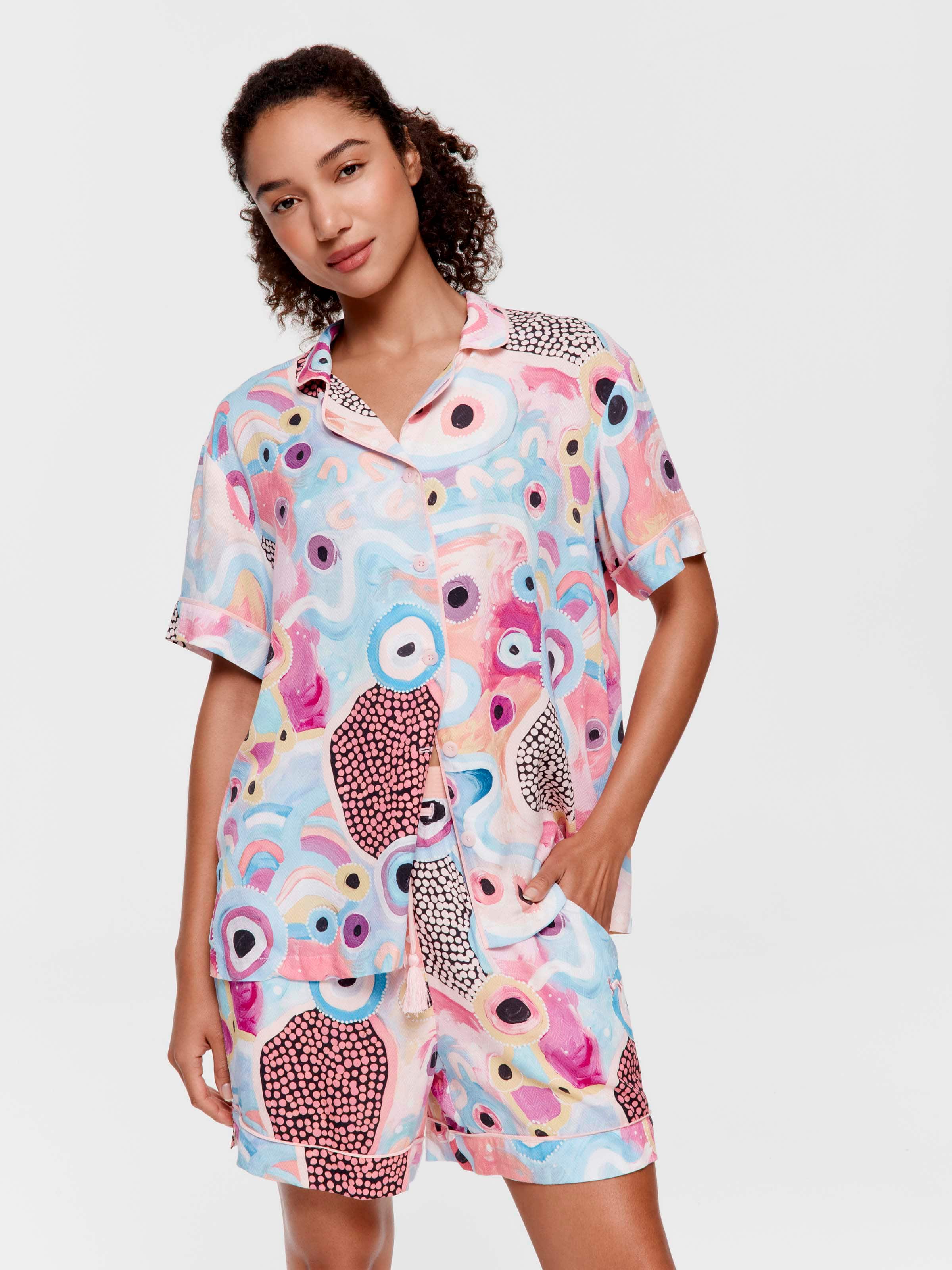 Mulganai Indigenous Short Sleeve Shirt