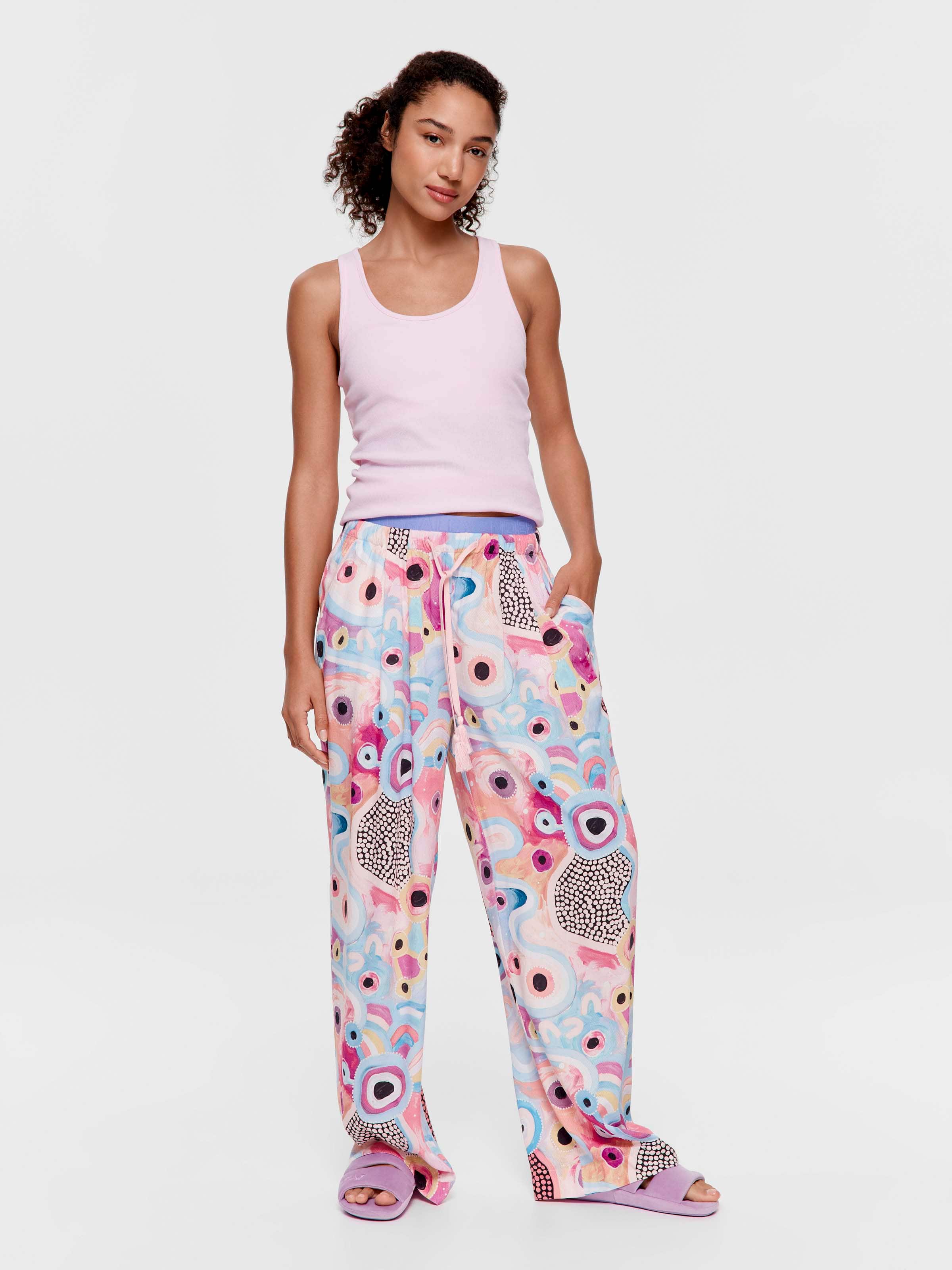 Mulganai Indigenous Wide Leg Pj Pant