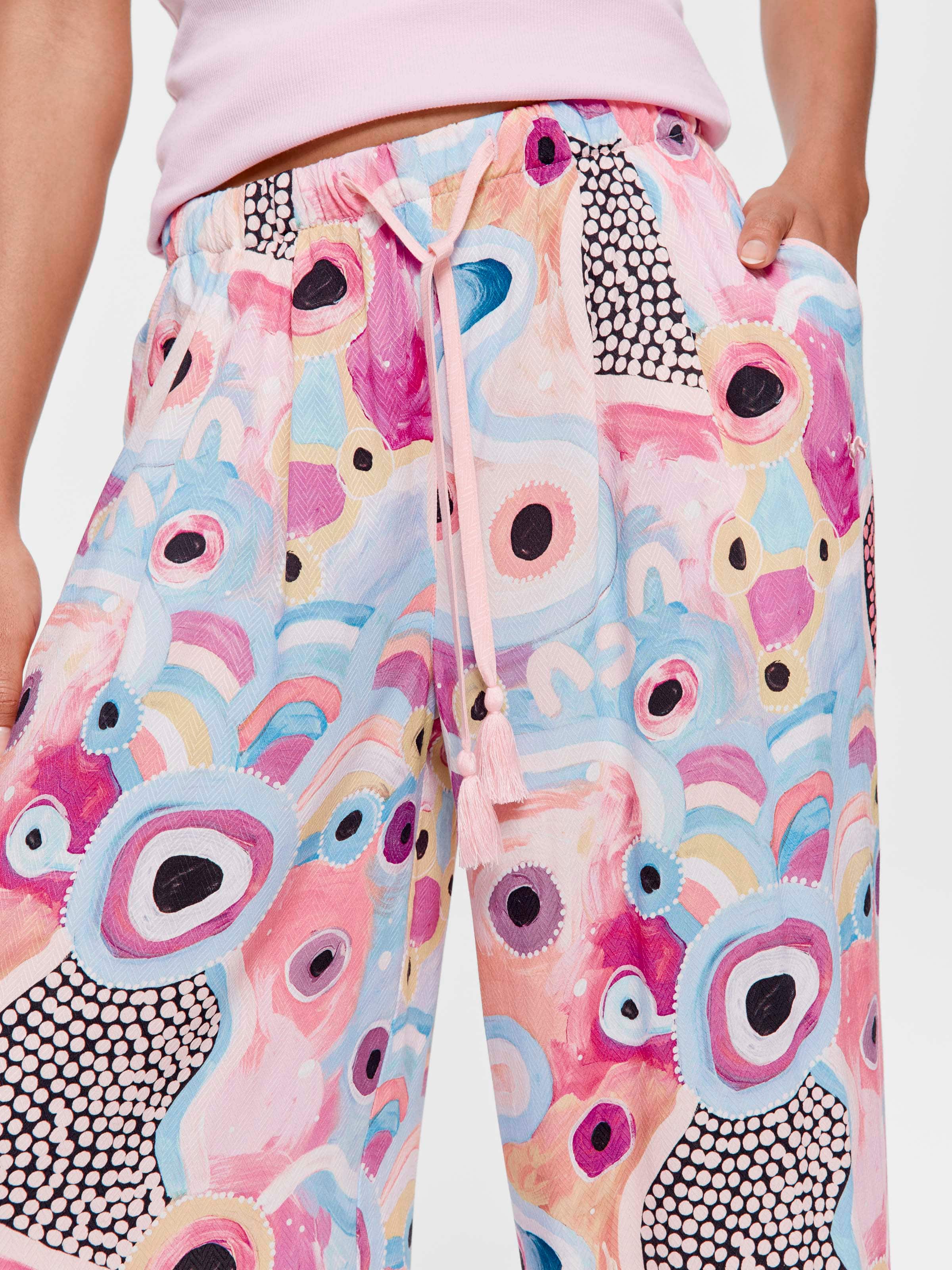 Mulganai Indigenous Wide Leg Pj Pant