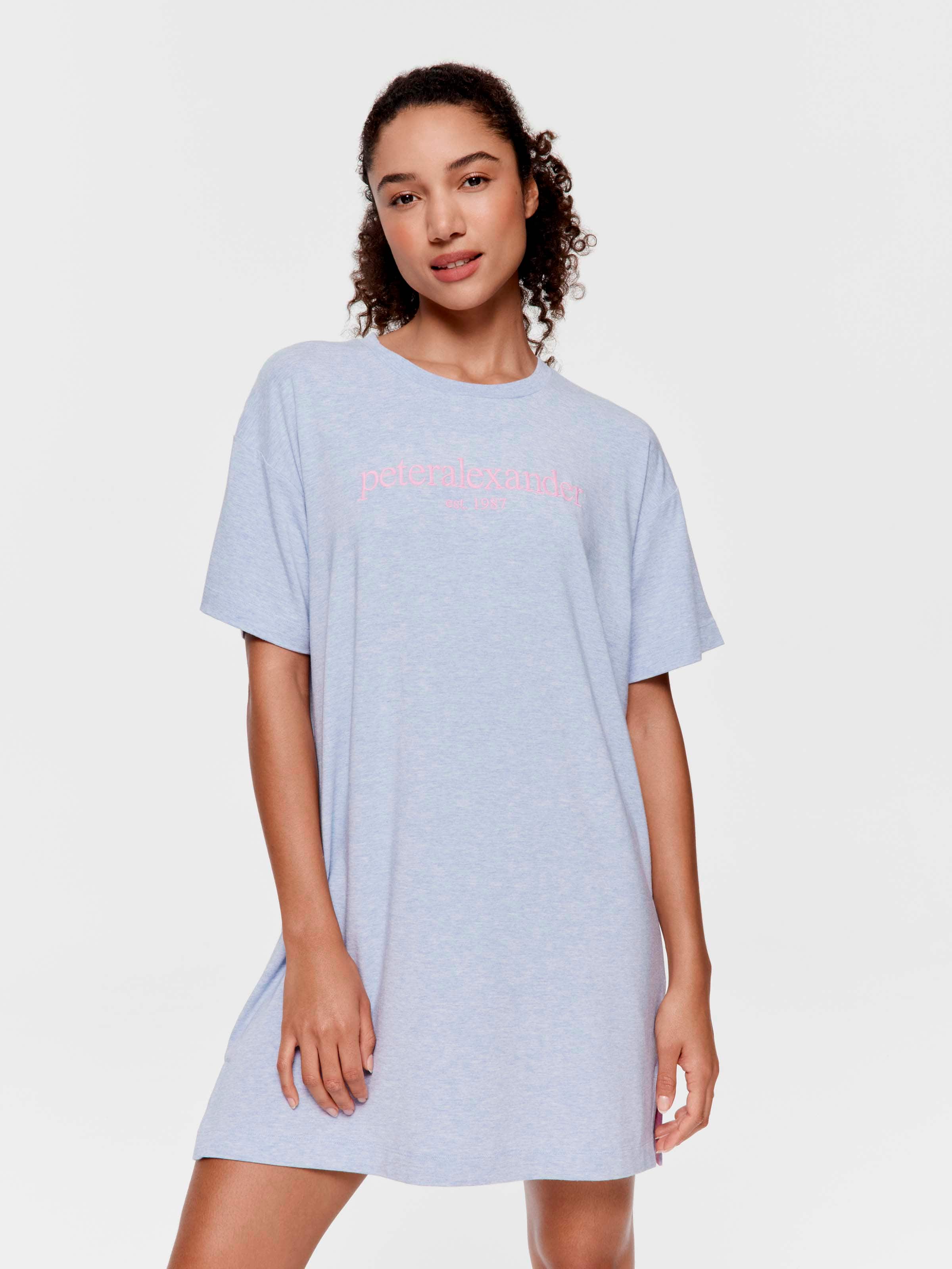 Chambray Heritage Bamboo Jersey Sleep Tee