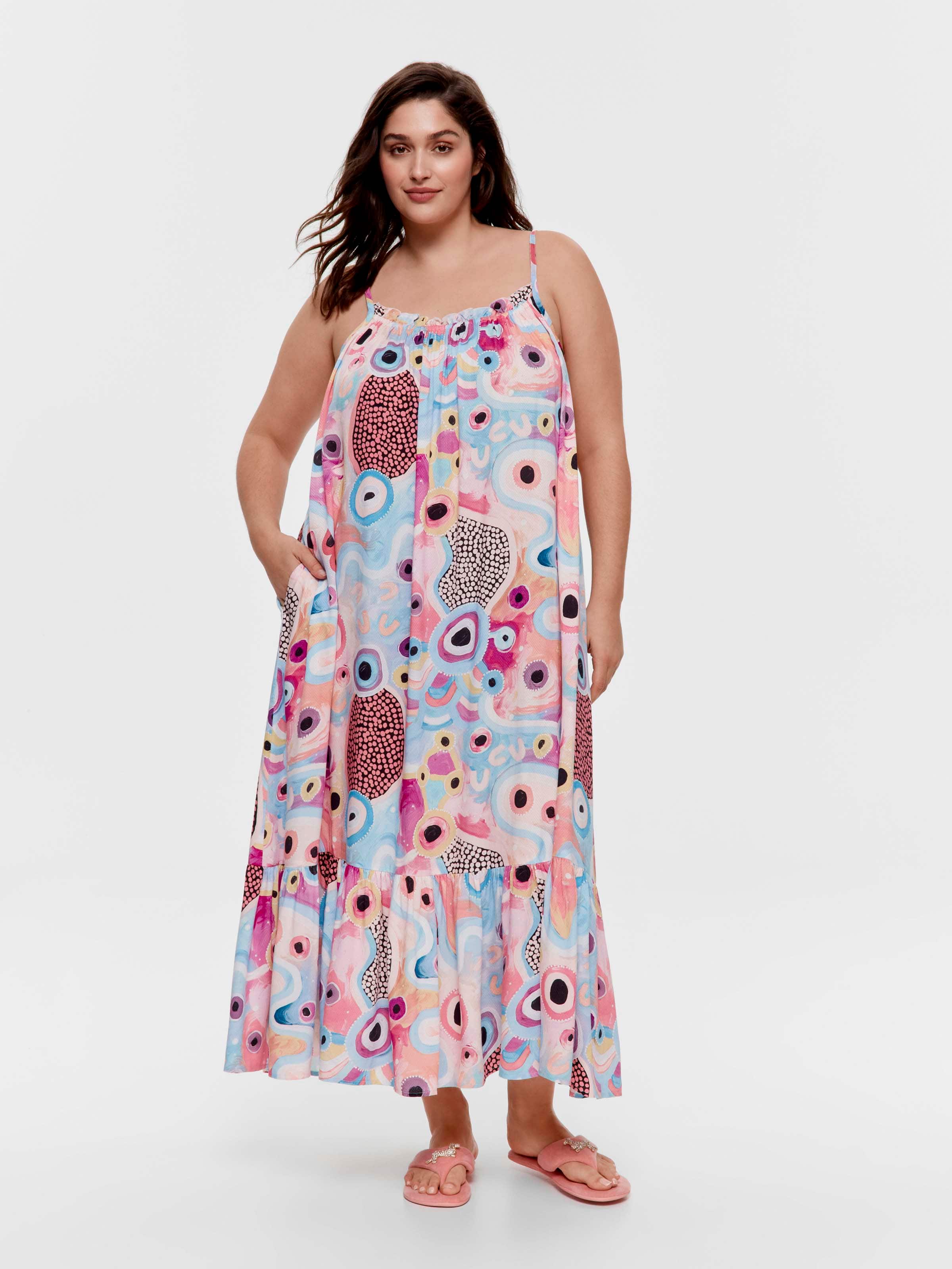 P.A. Plus Mulganai Indigenous Fashion Nightie