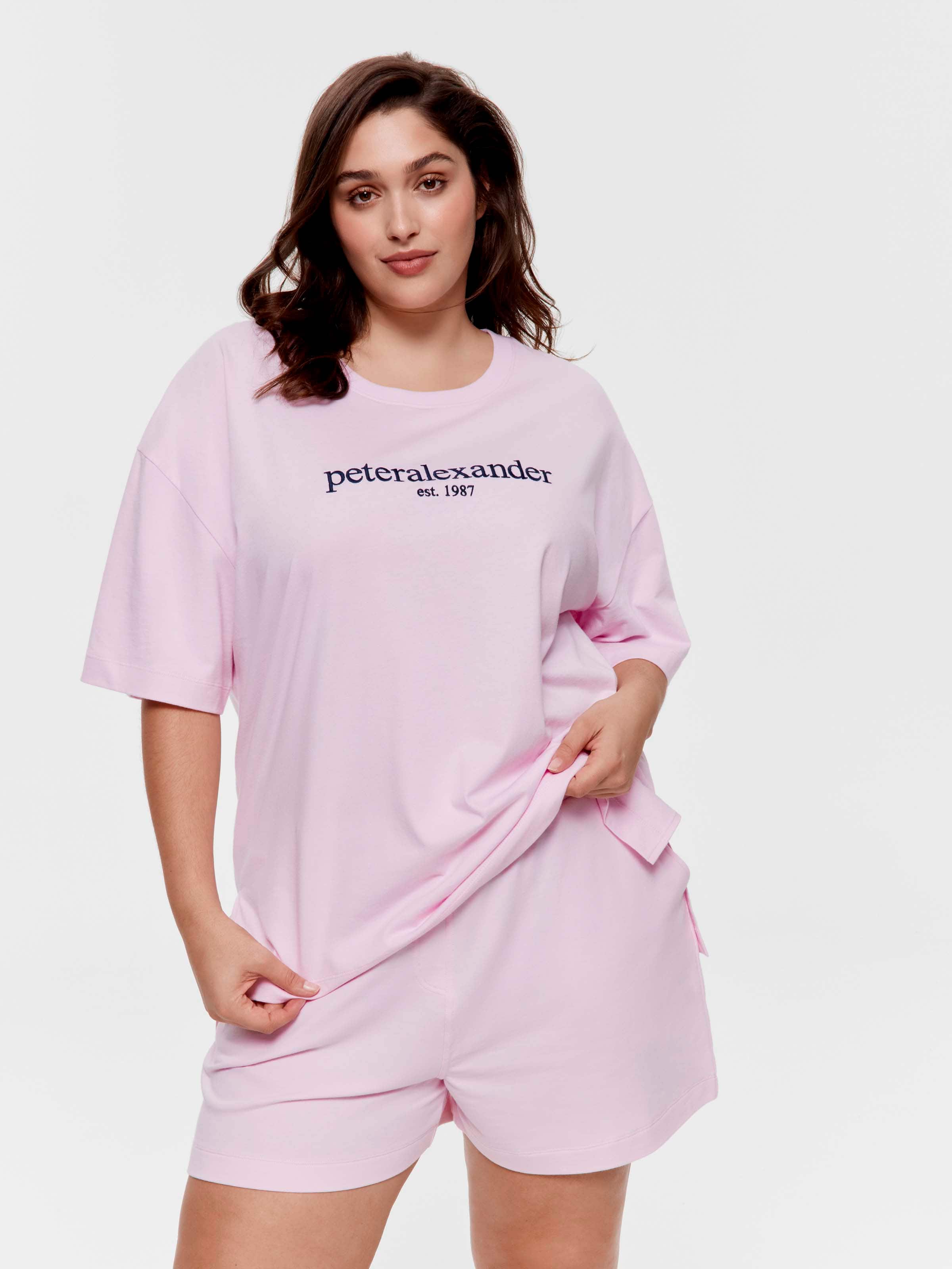 P.A. Plus Pink Heritage 100% Cotton Tee
