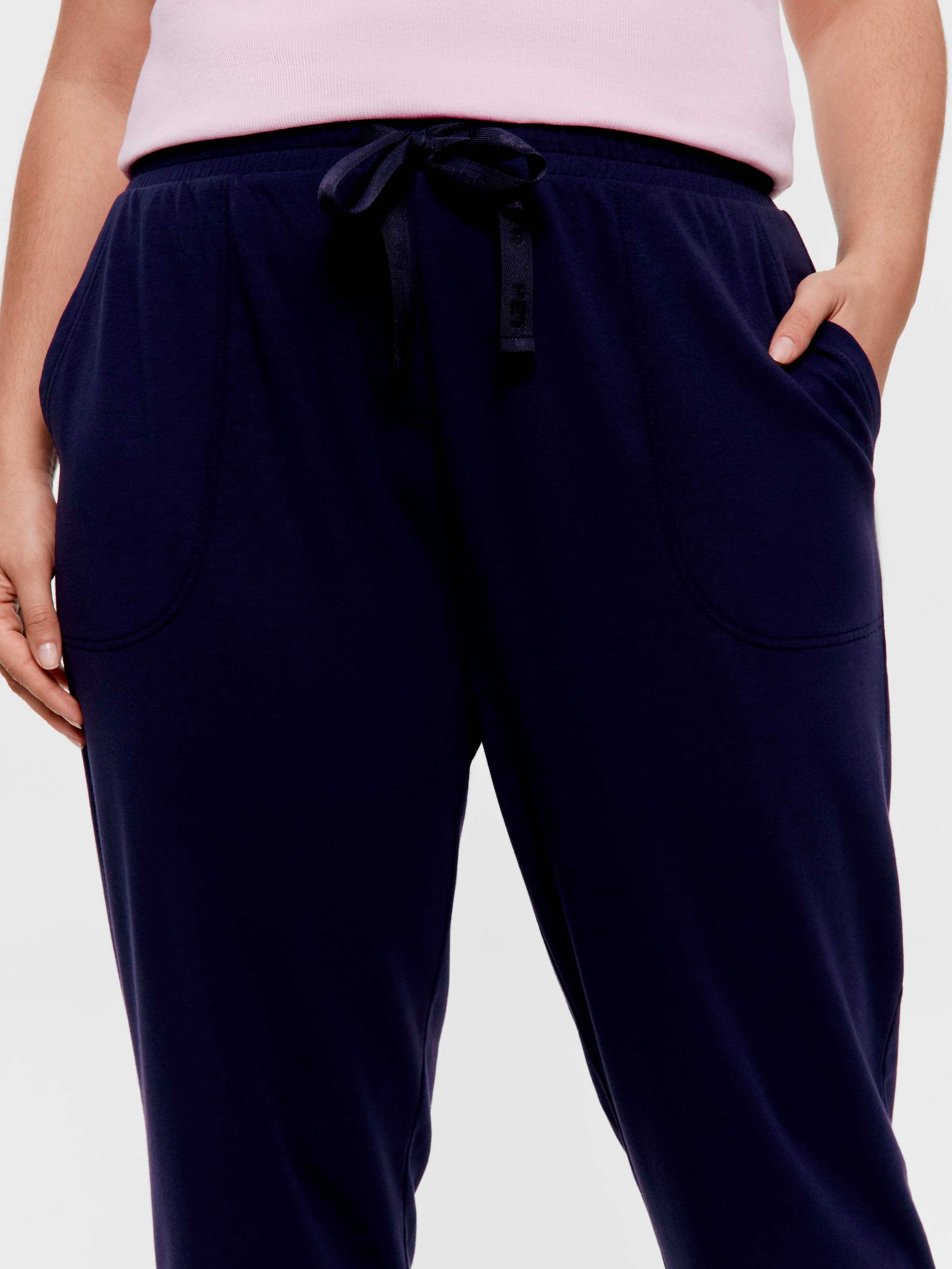 P.A. Plus Navy Classic Easy Pj Pant