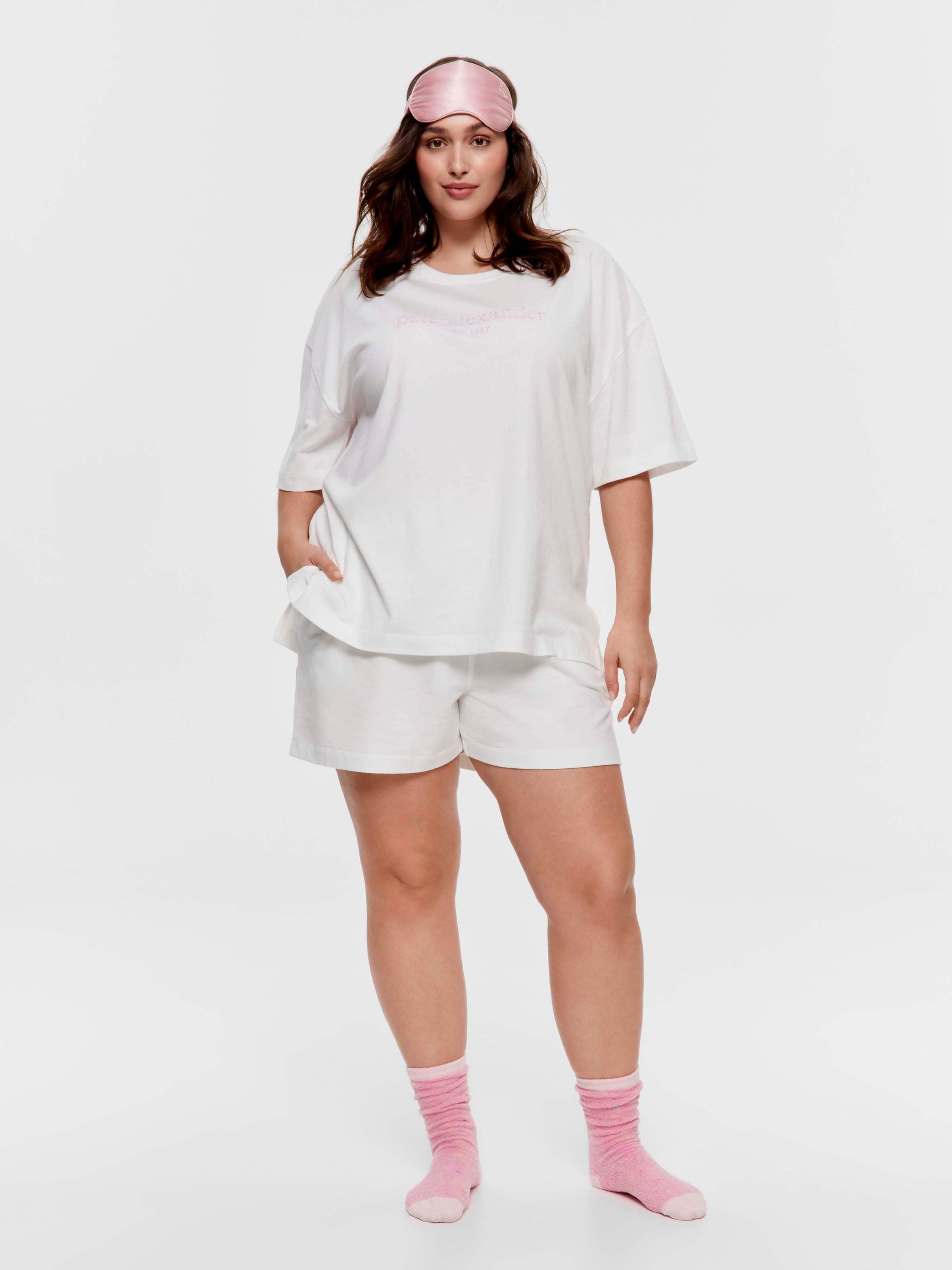 P.A. Plus Cream Heritage 100% Cotton Tee