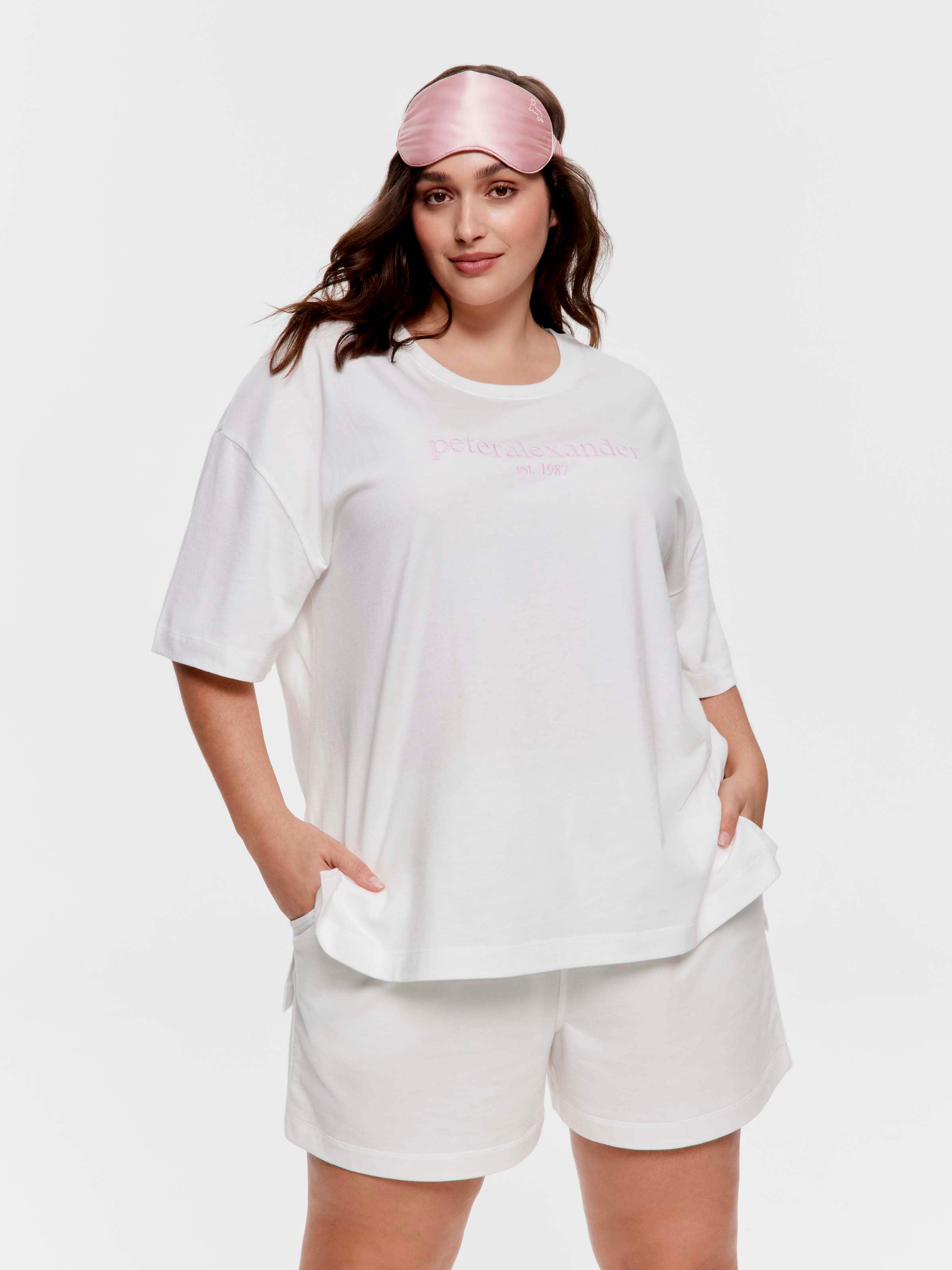 P.A. Plus Cream Heritage 100% Cotton Tee