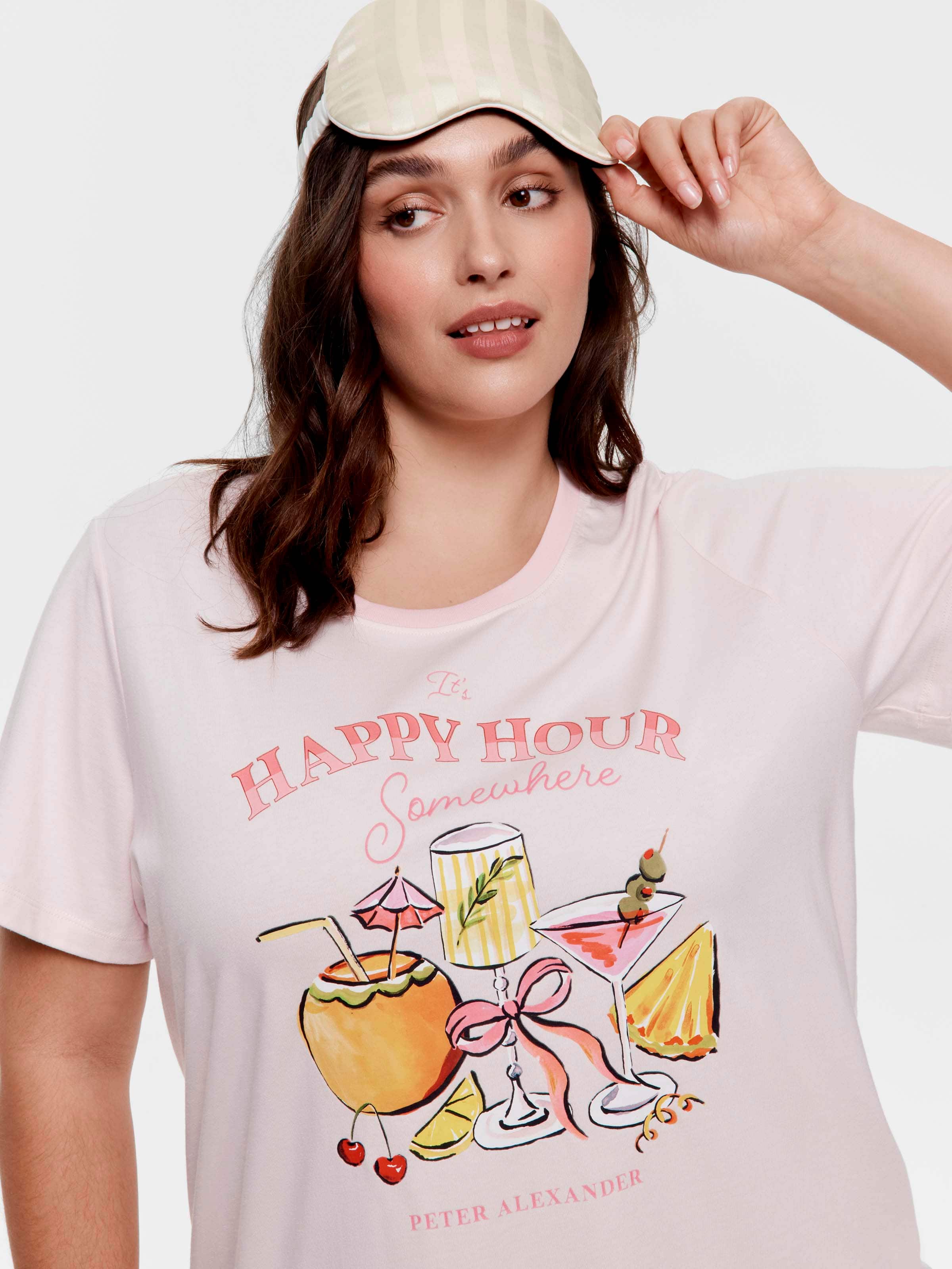 P.A. Plus Cocktail Boyfriend Tee