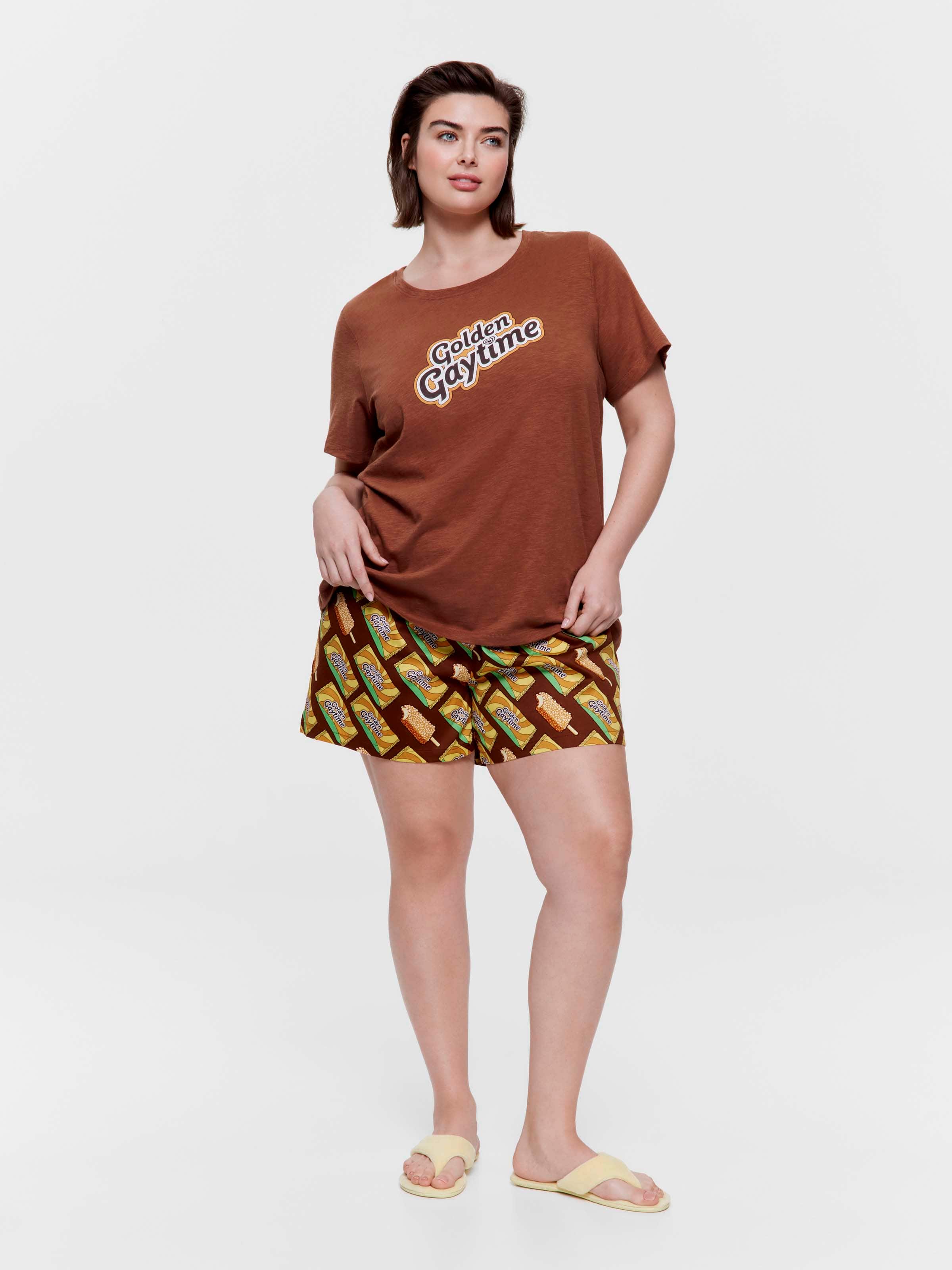 P.A. Plus Golden Gaytime 100% Cotton Fashion Tee