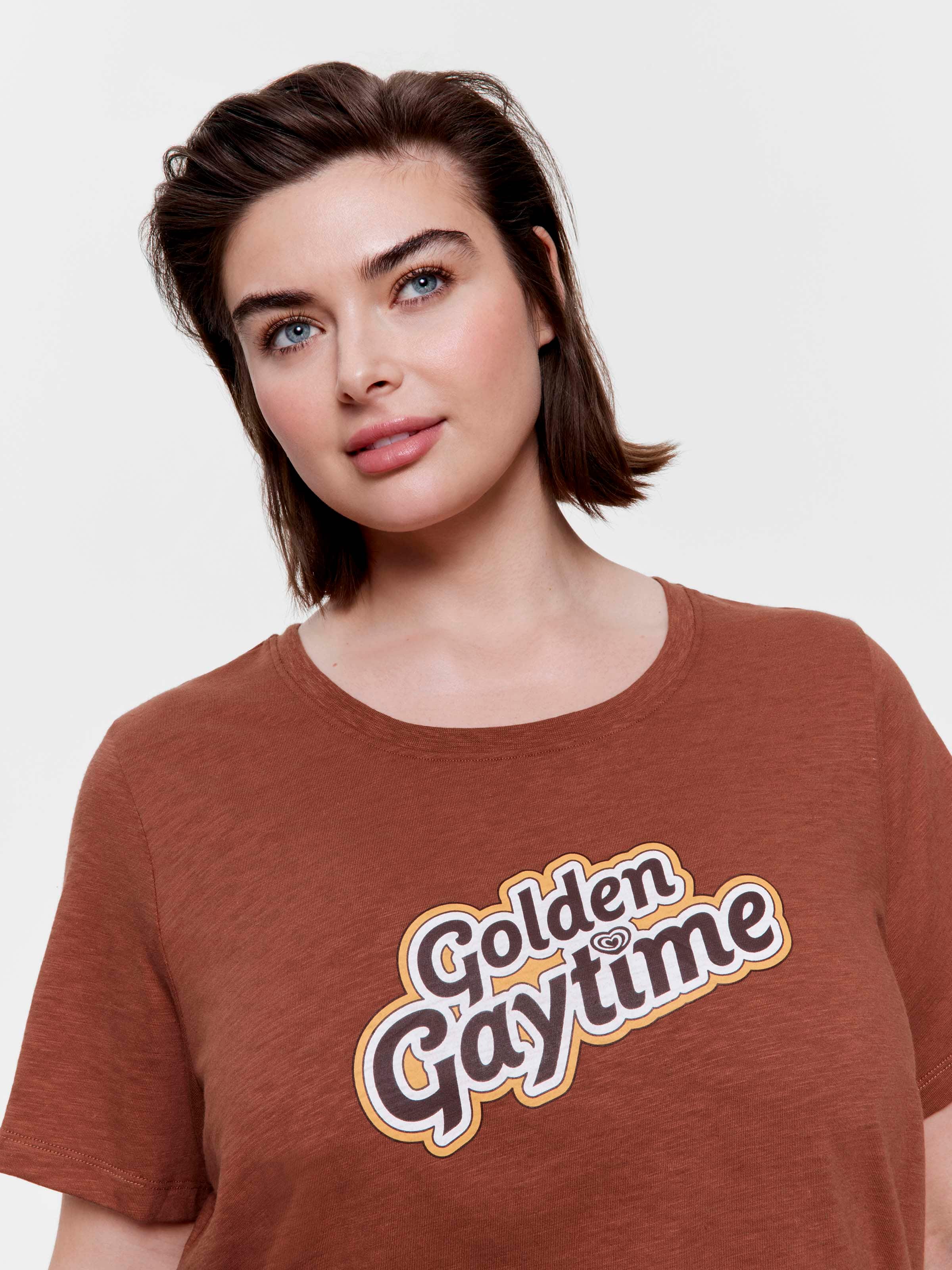P.A. Plus Golden Gaytime 100% Cotton Fashion Tee