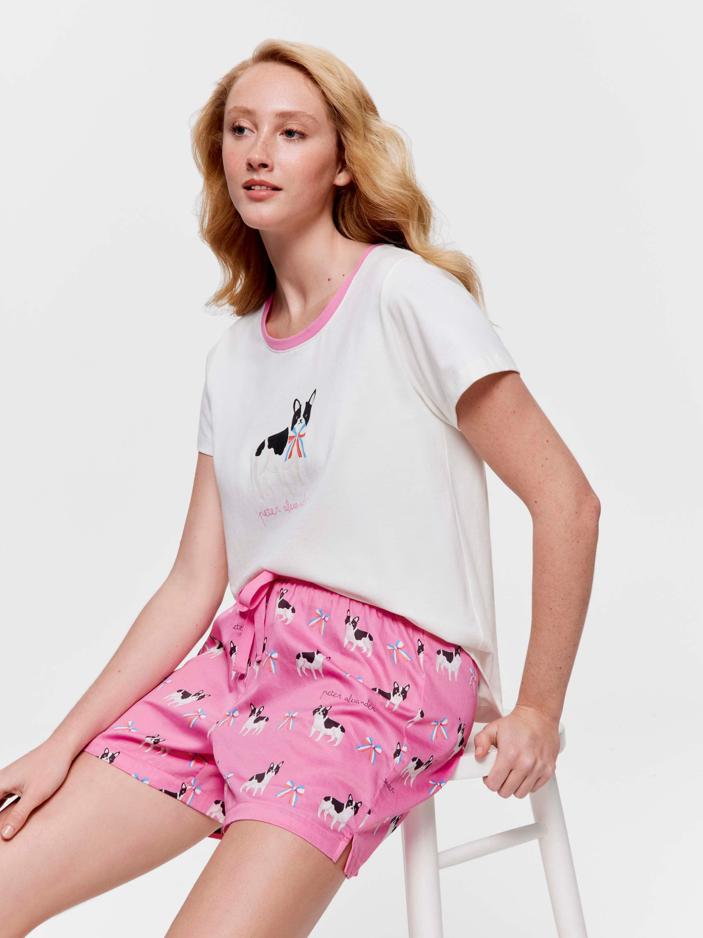 Frenchie 100% Cotton Mid Short