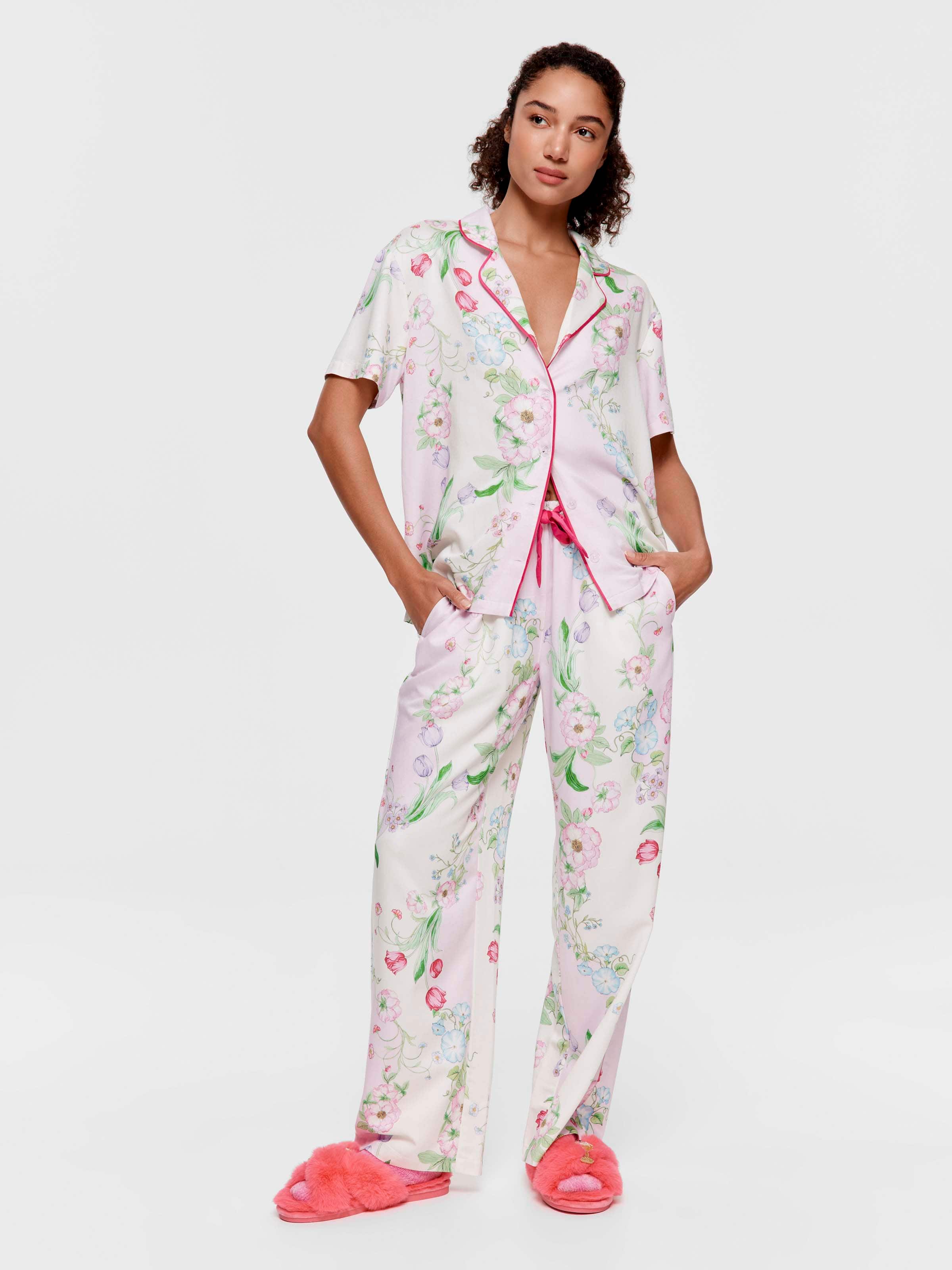 Folk Floral Pj Set