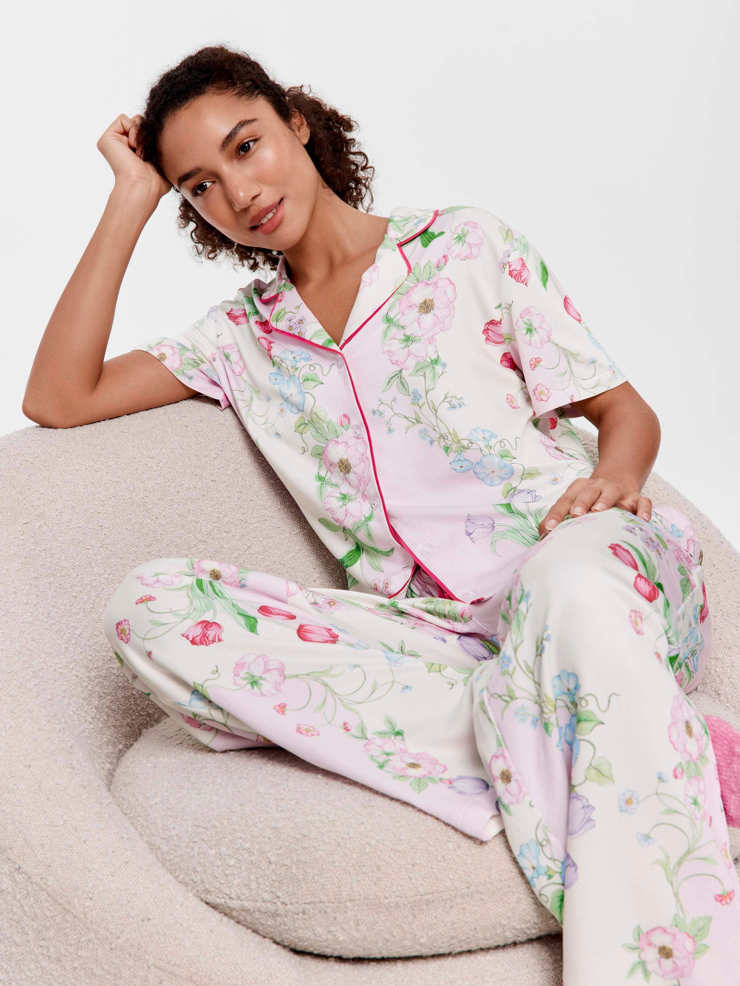Folk Floral Pj Set