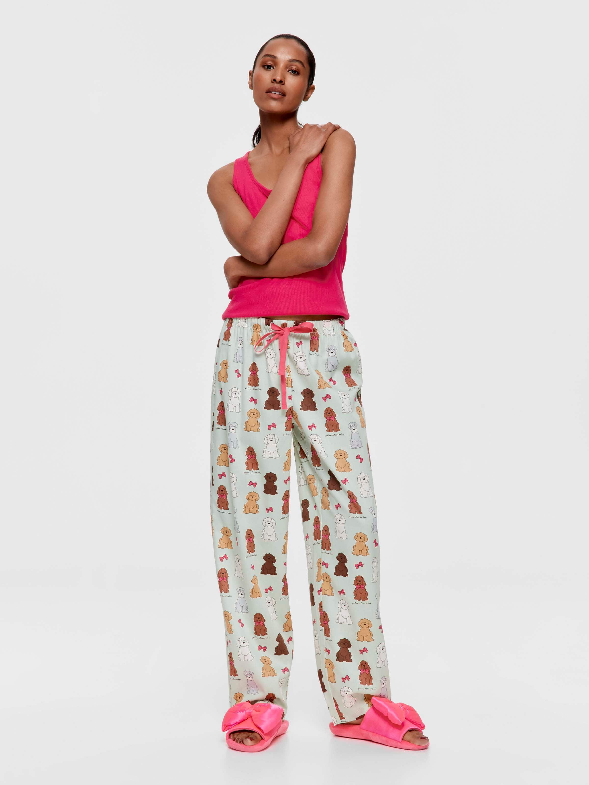 Mixed Dogs 100% Soft Cotton Classic Pj Pant