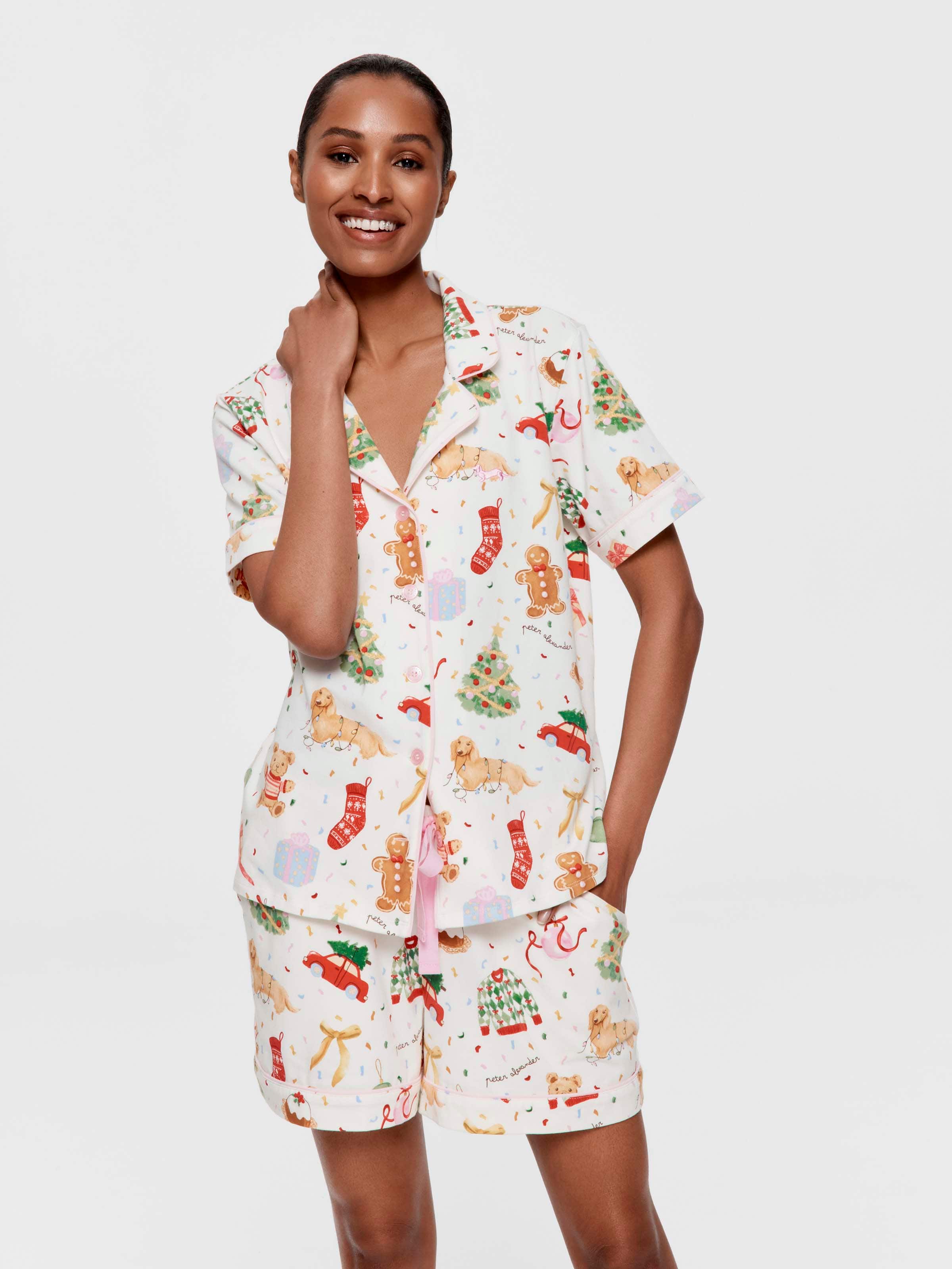 Christmas Icons Boxed Shortie Pj Set