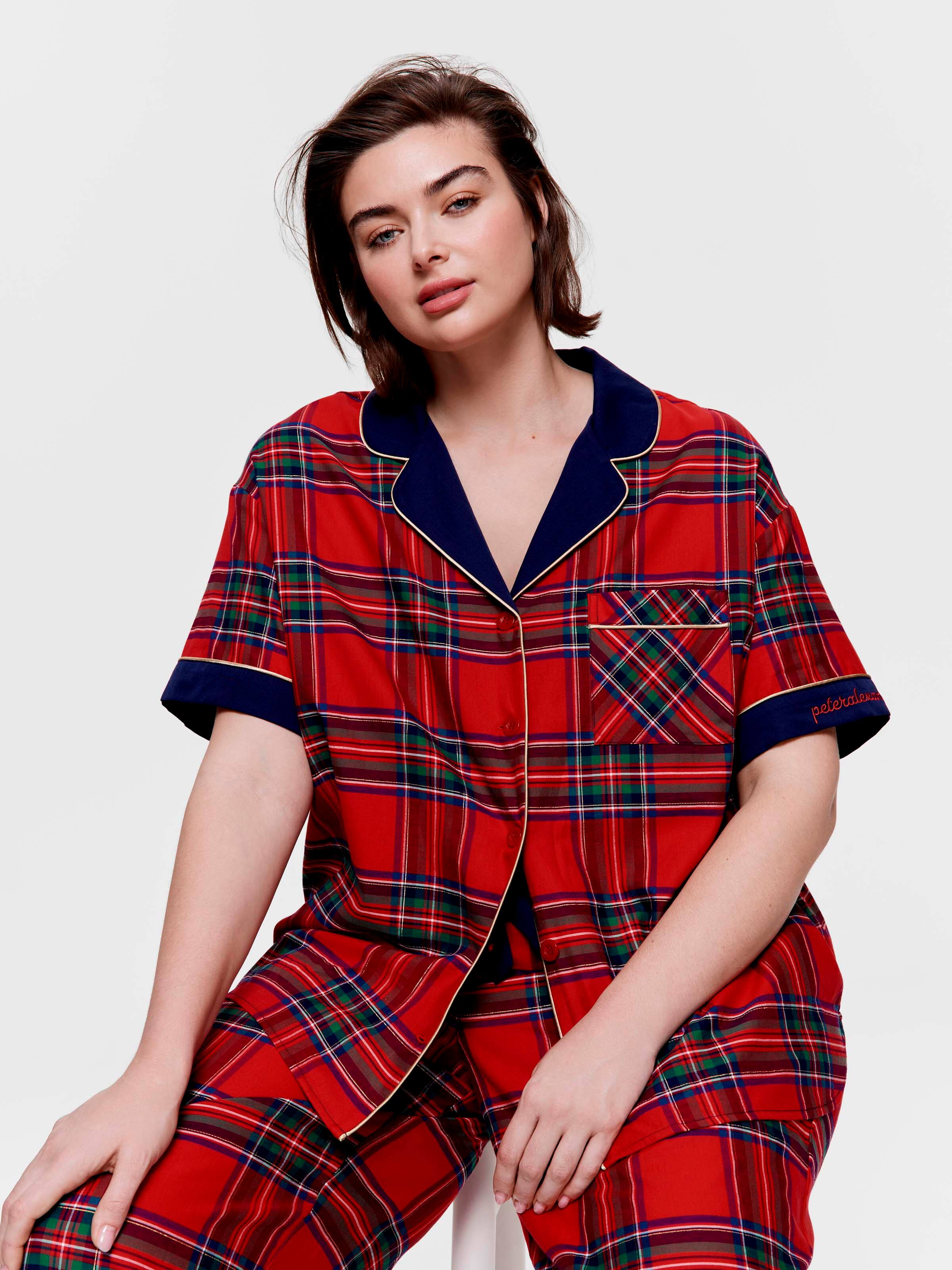 P.A. Plus Tartan 100% Cotton Short Sleeve Shirt