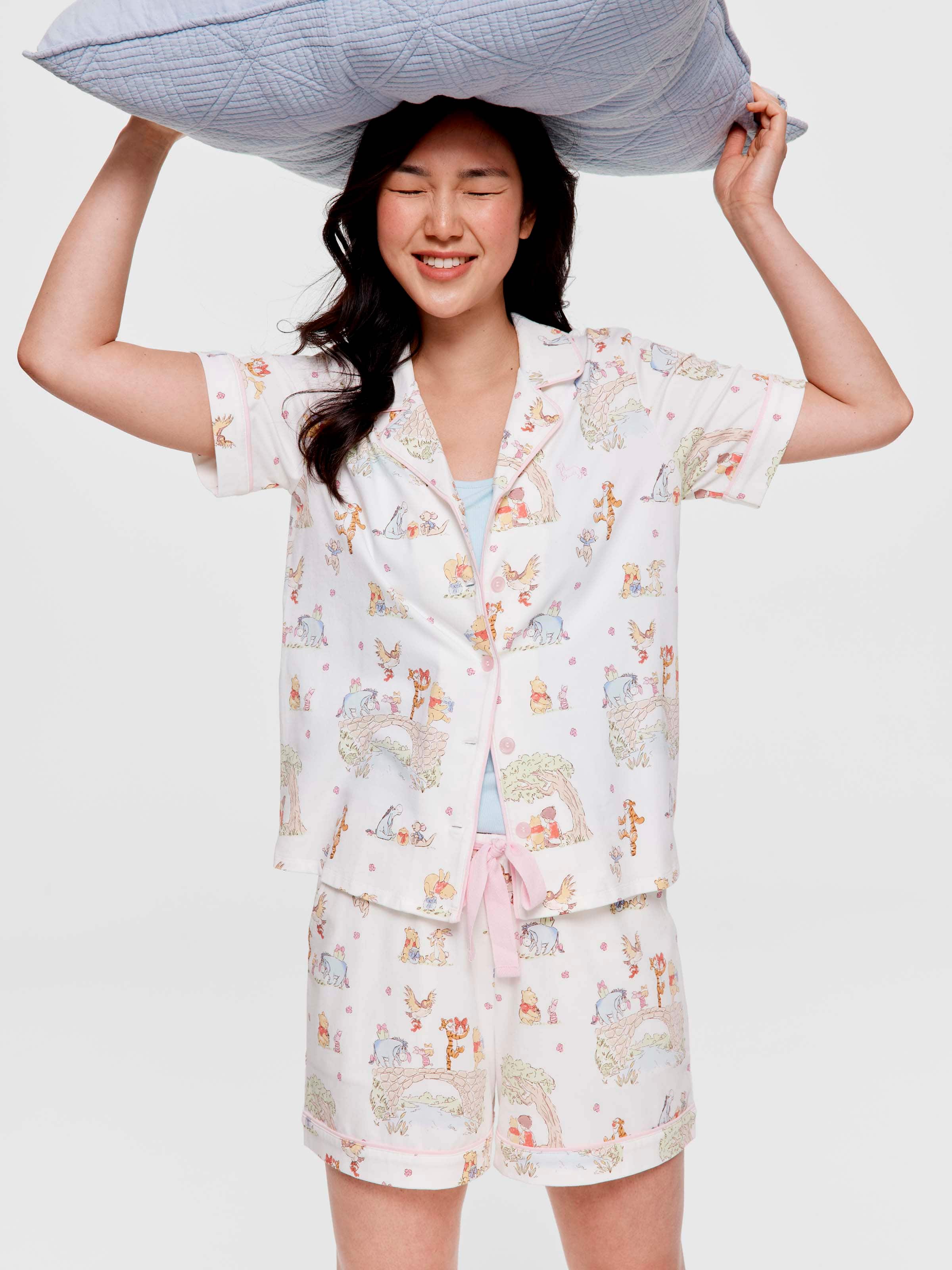 Winnie The Pooh Shortie Pj Set