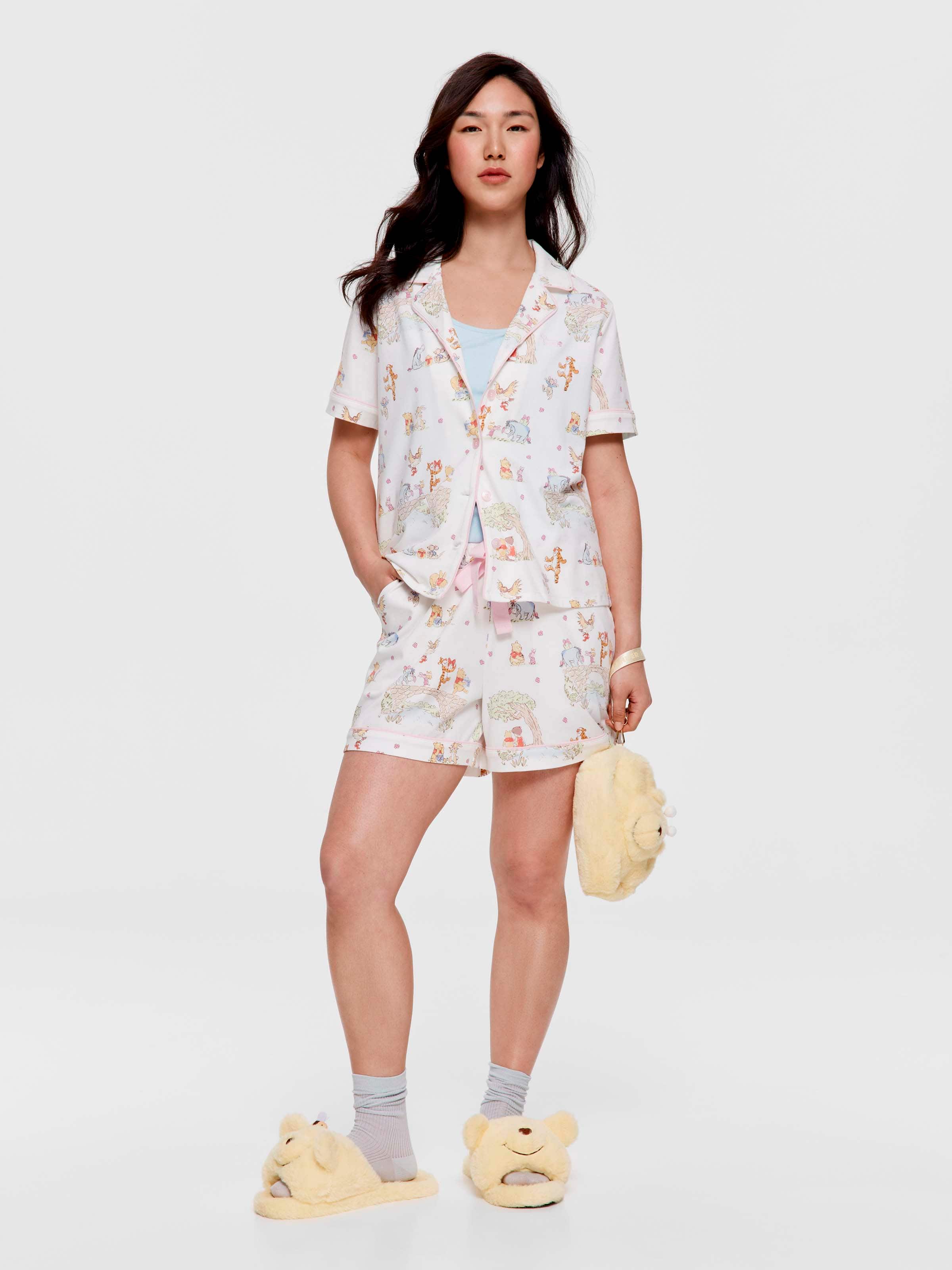 Winnie The Pooh Shortie Pj Set