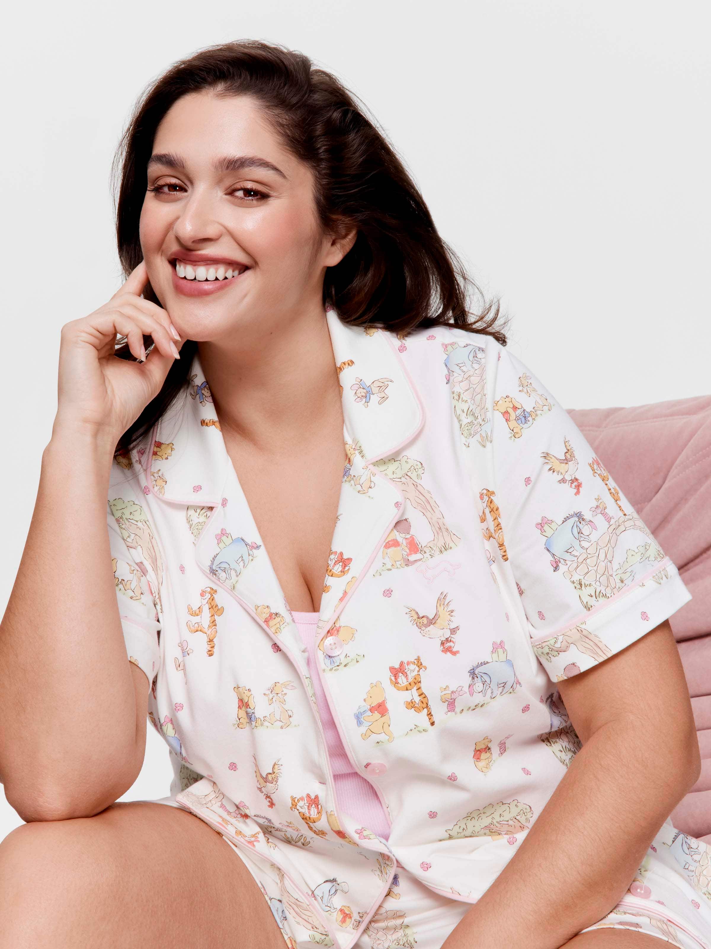 P.A. Plus Winnie The Pooh Shortie Pj Set