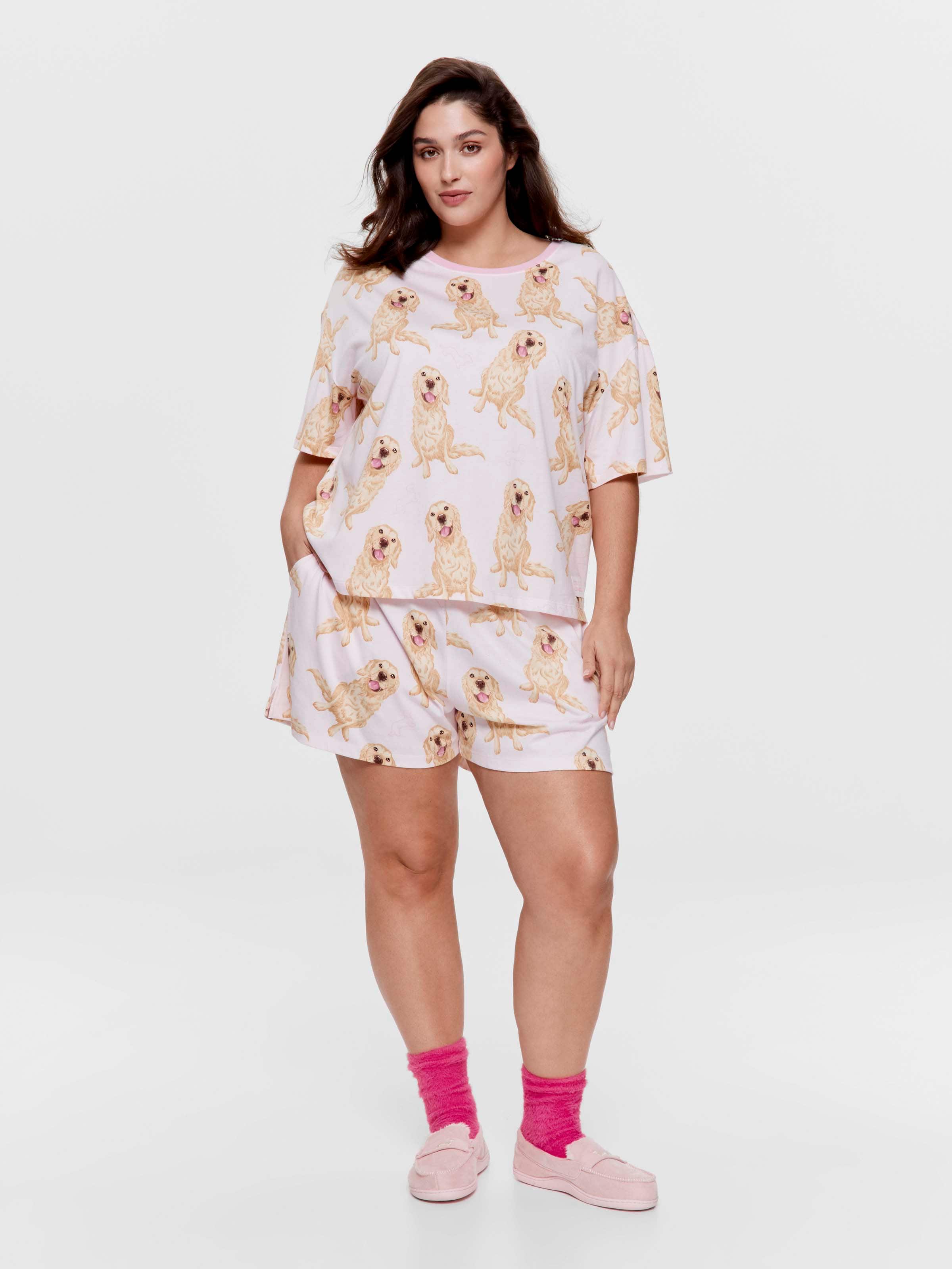 P.A. Plus Golden Retriever Oversized Tee