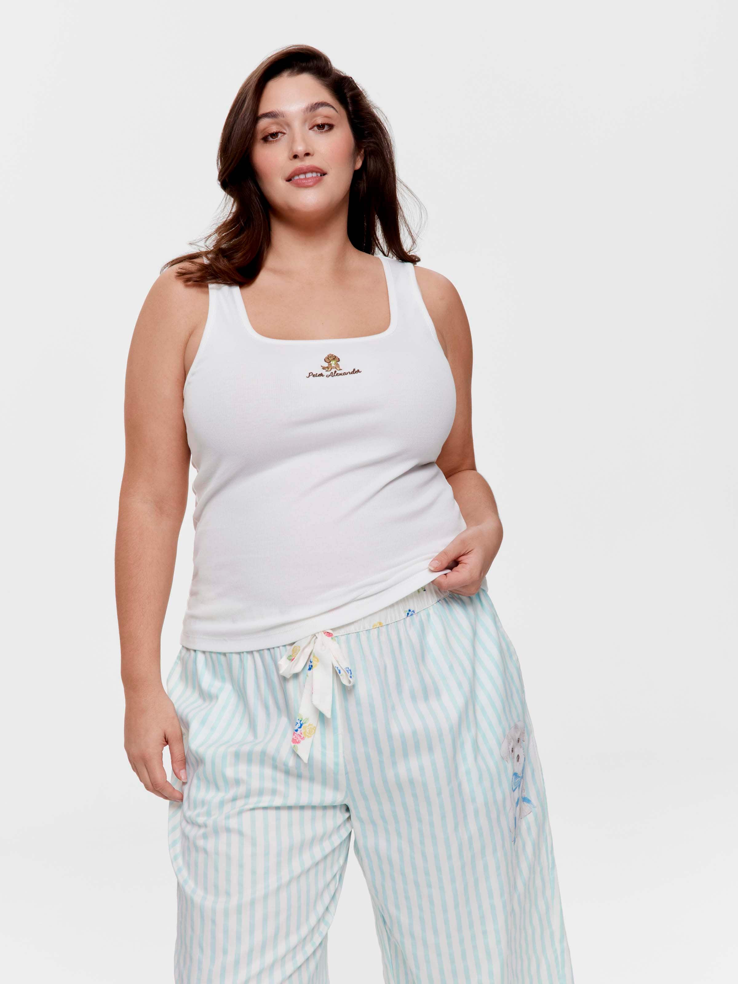 P.A. Plus Pretty Puppy Rib Tank