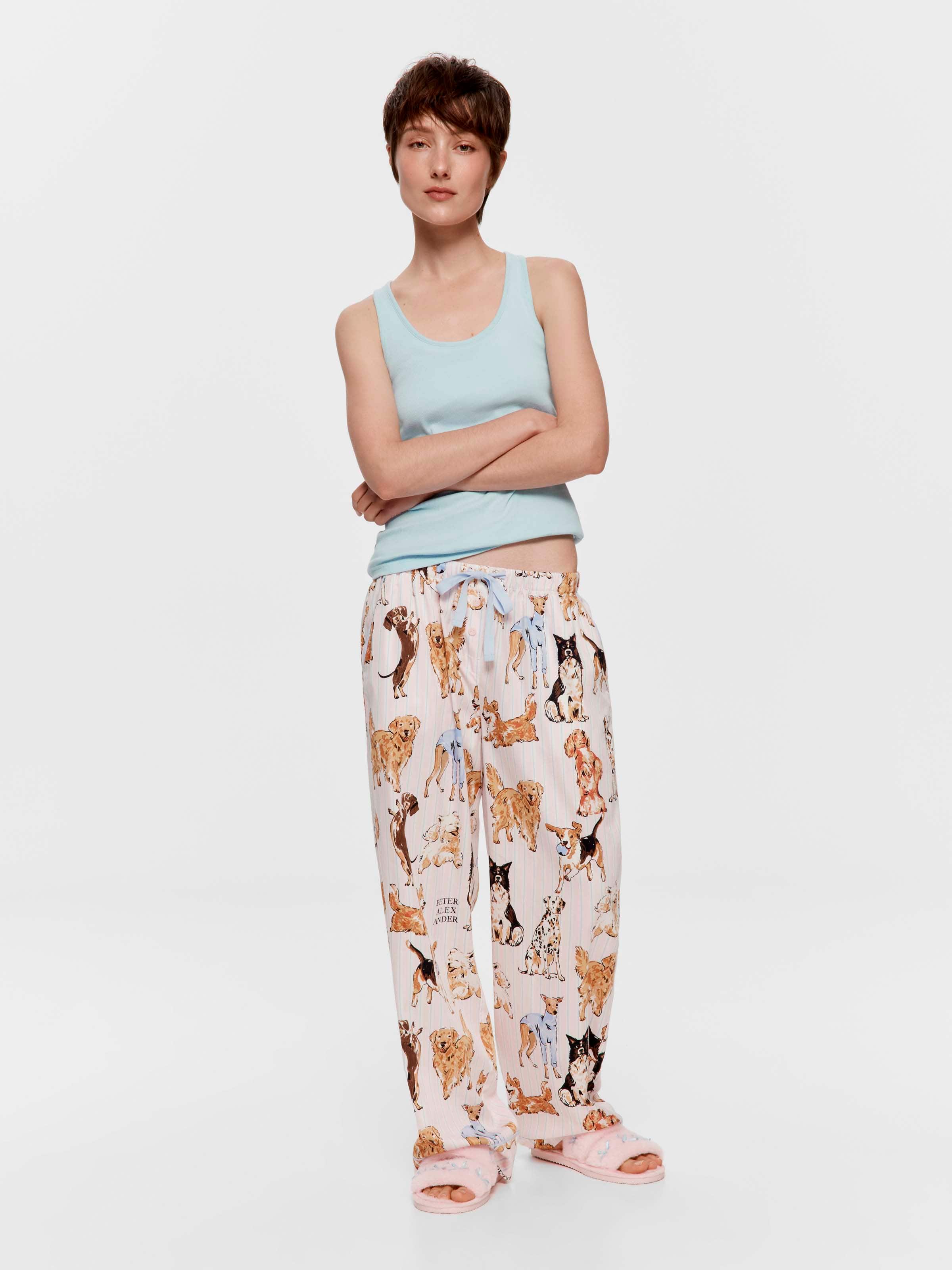 Painted Dogs 100% Cotton Classic Pj Pant