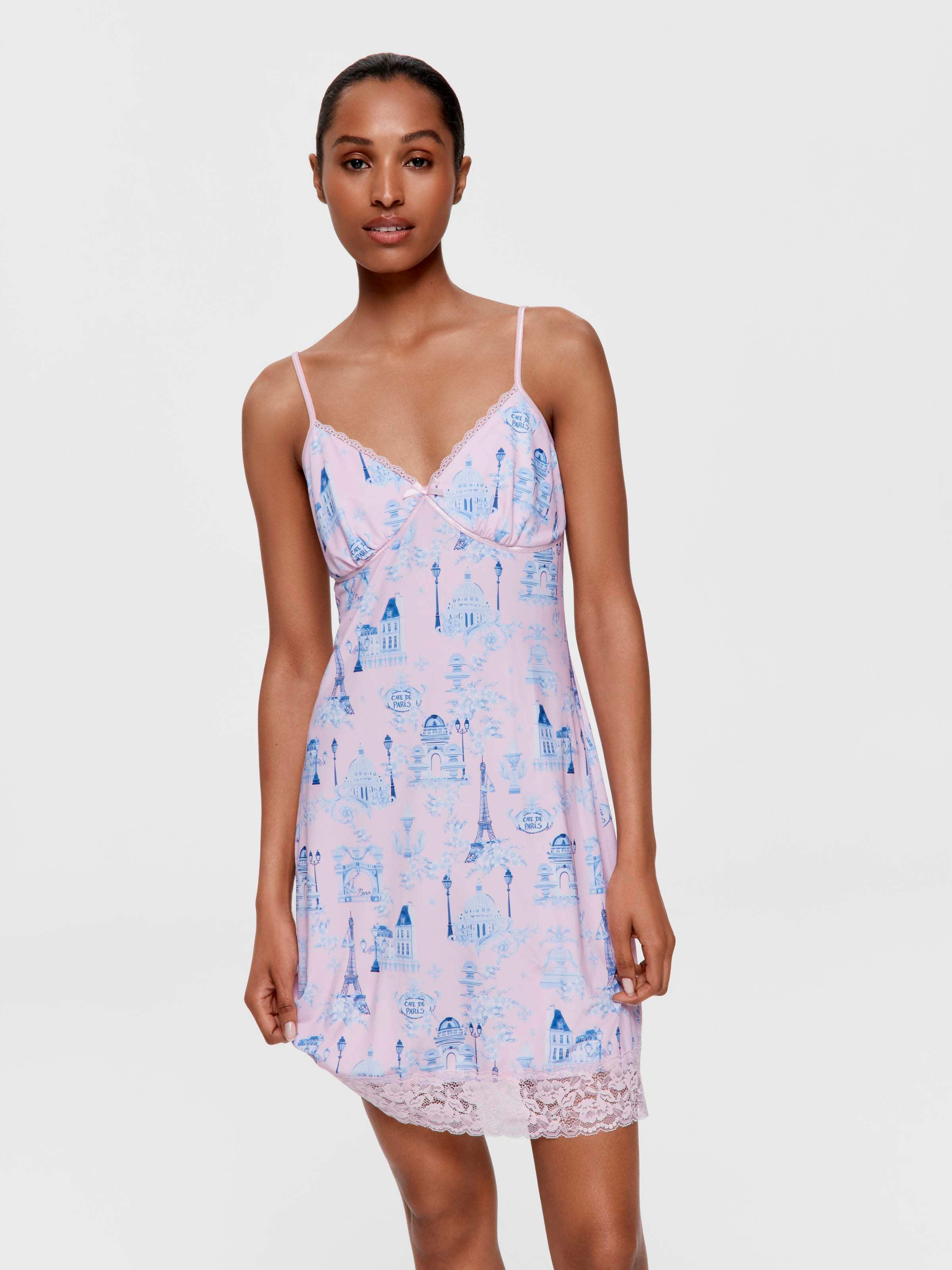 Paris Boxed Slinky Nightie