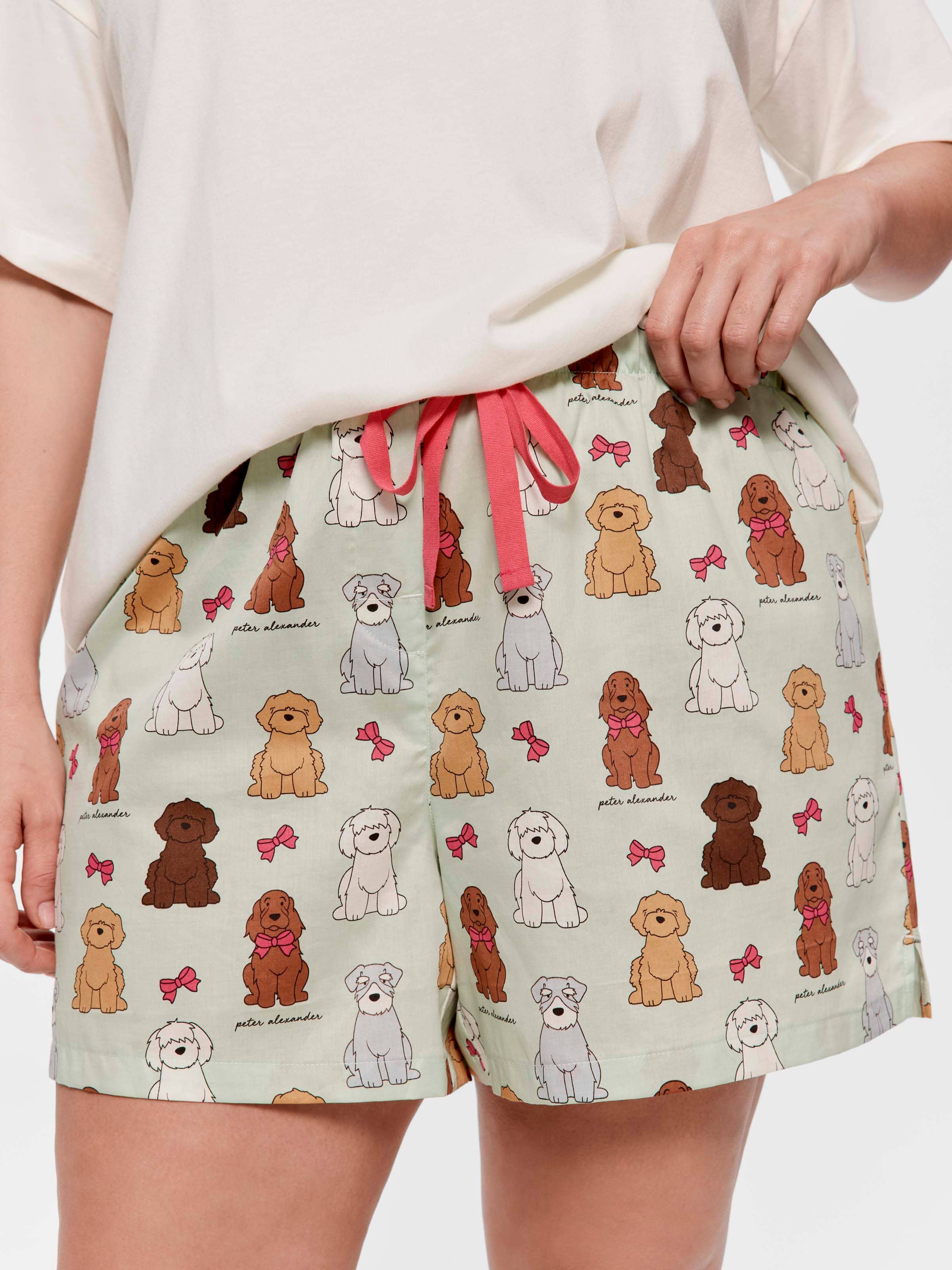 P.A. Plus Mixed Dogs 100% Soft Cotton Classic Mid Short