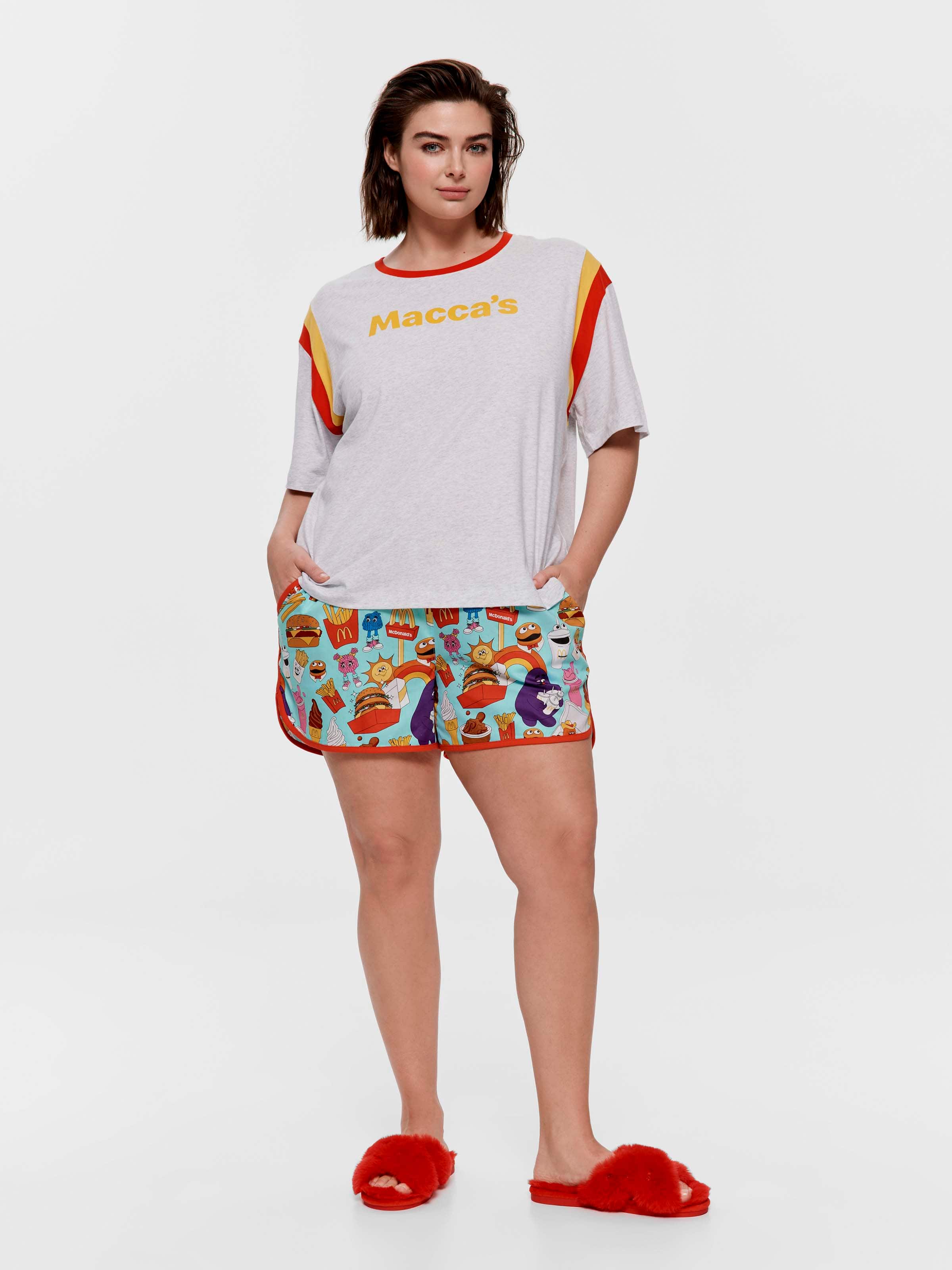 P.A. Plus Macca's 100% Cotton Oversized Tee