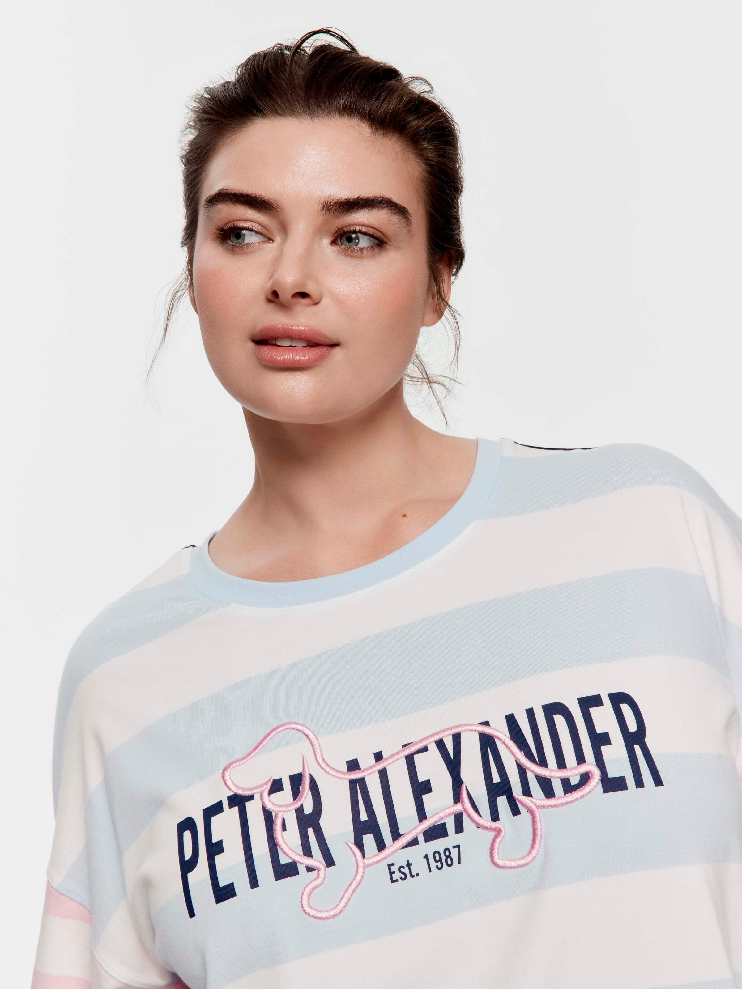 P.A. Plus Heritage Stripe Boxed Sleep Tee