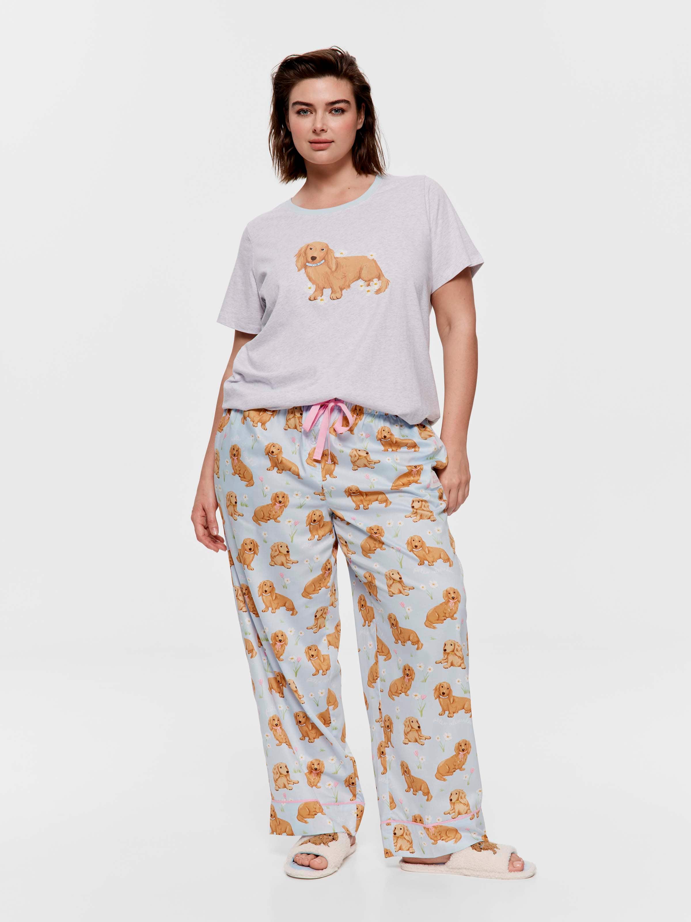 P.A. Plus Painted Penny 100% Cotton Classic Pj Pant