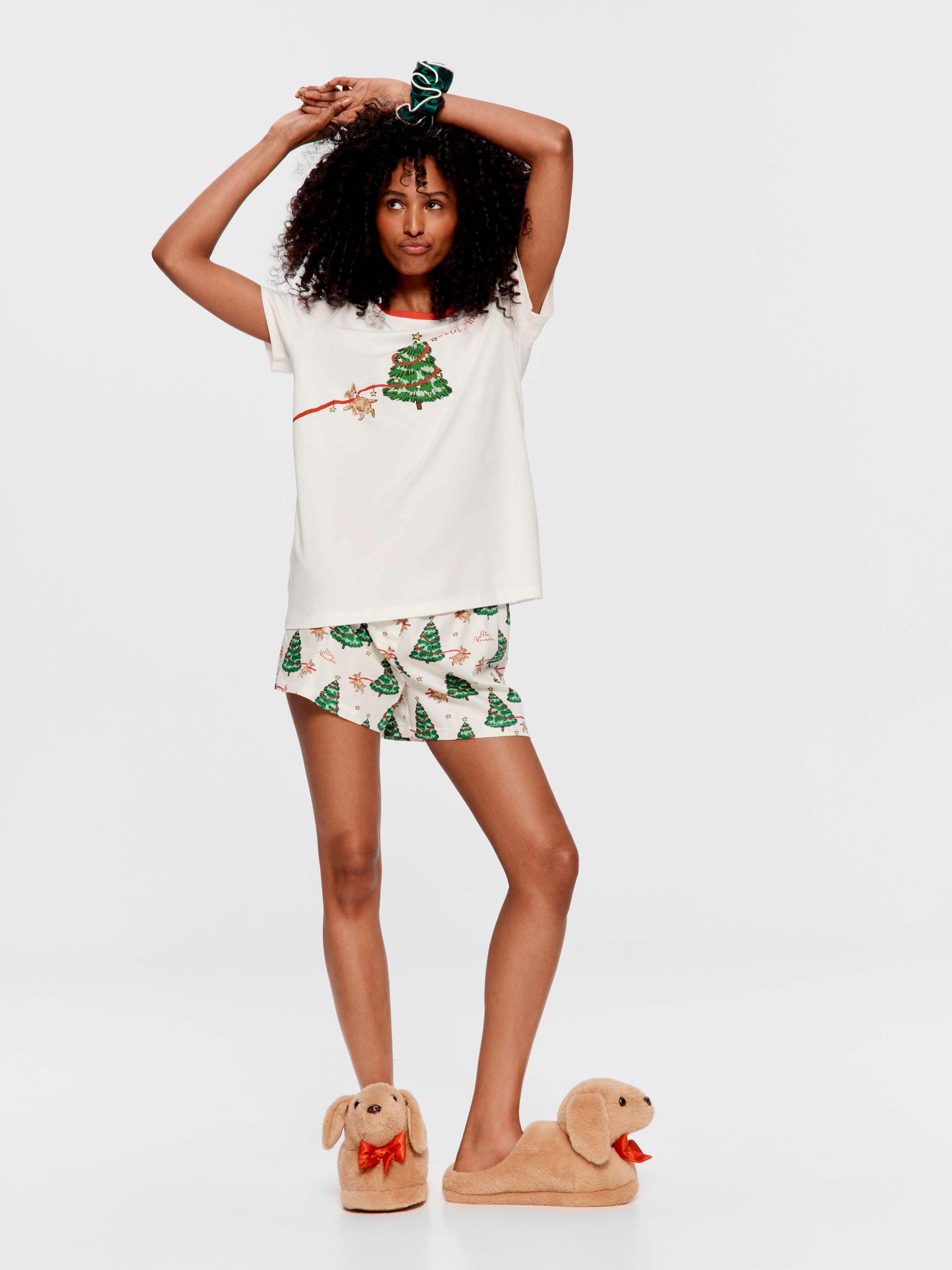 Penny Christmas Tree Boyfriend Tee