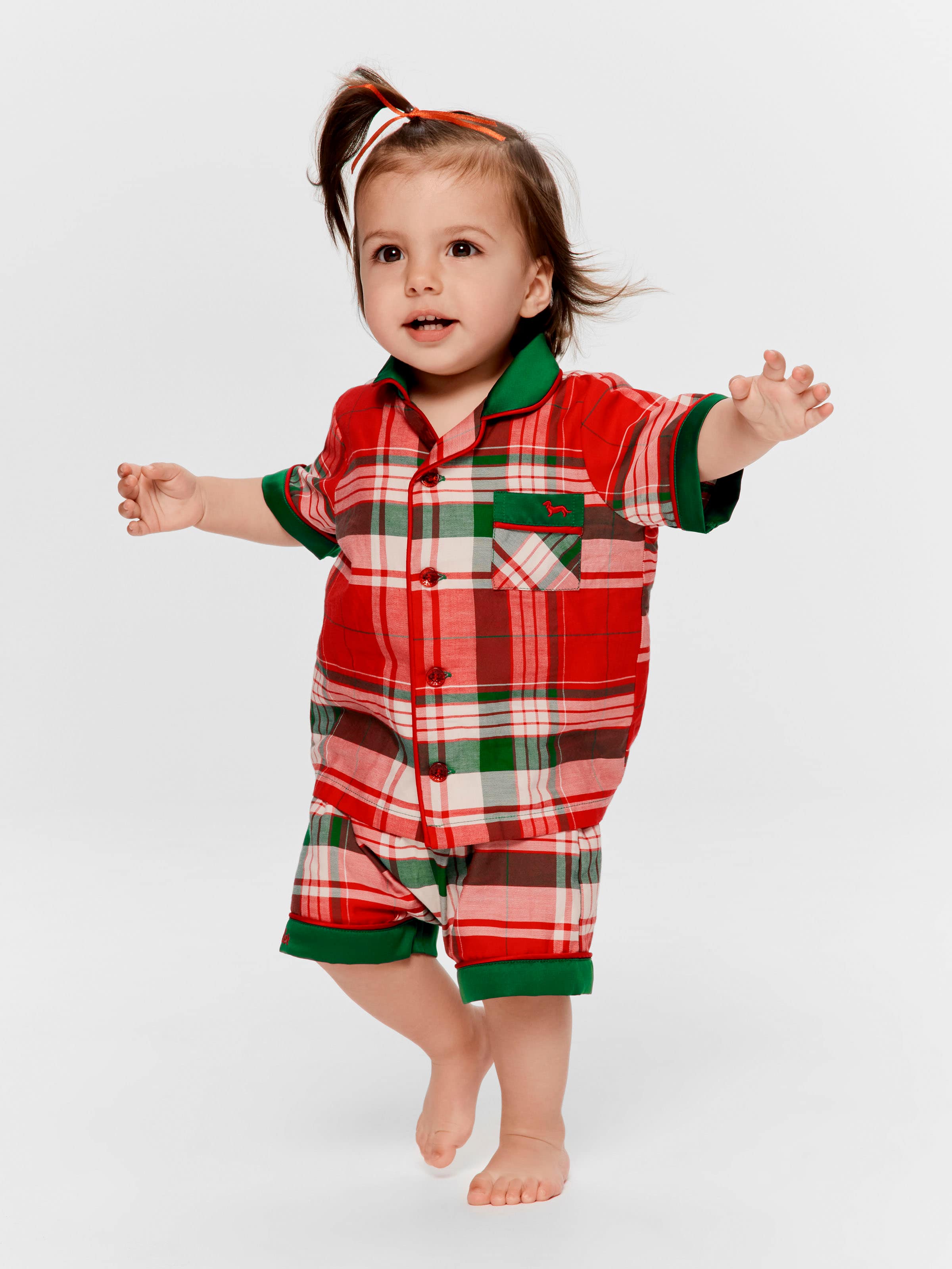 Baby Tartan 100% Cotton Classic Short Pj Set