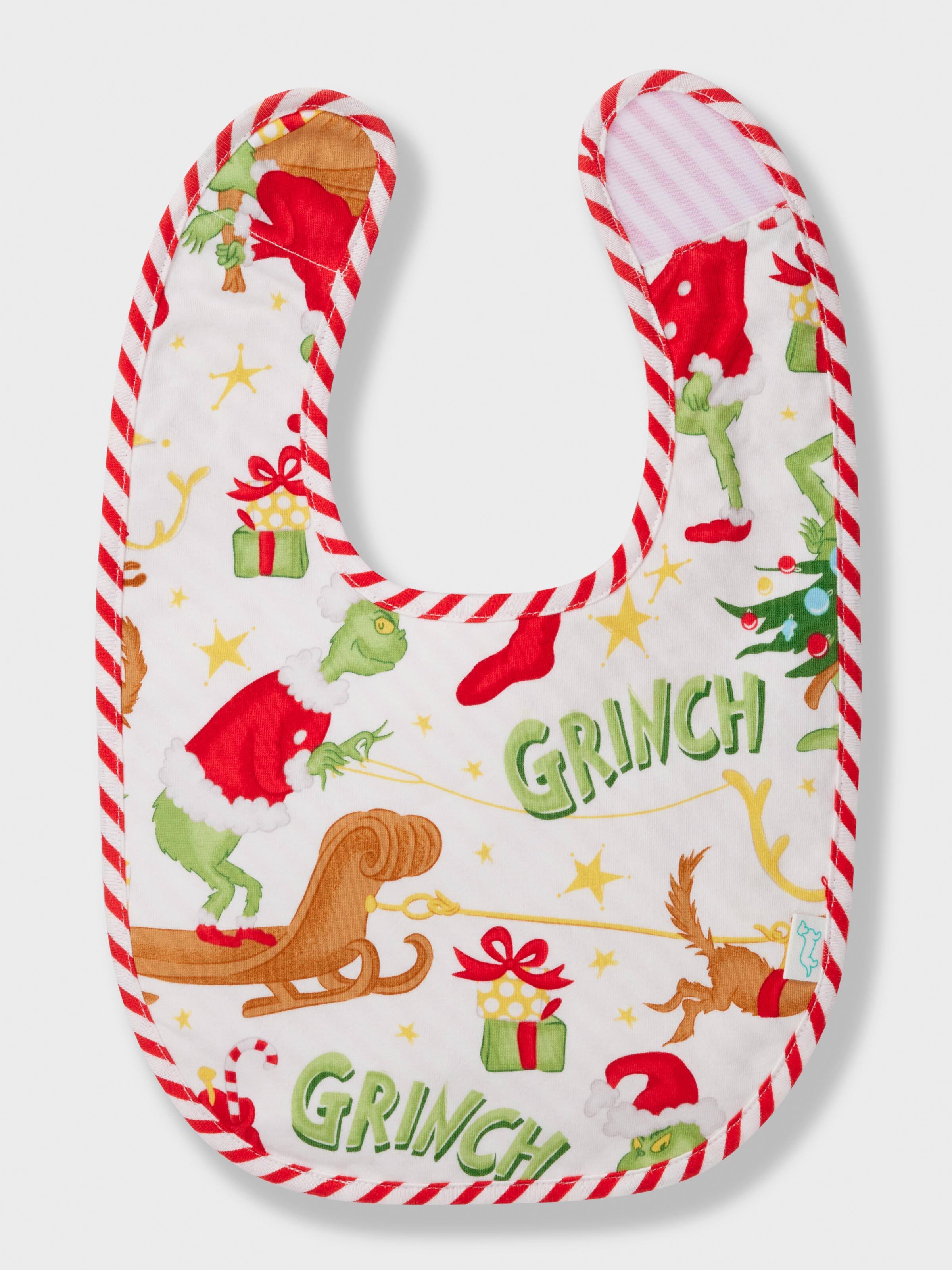 Baby The Grinch Bib