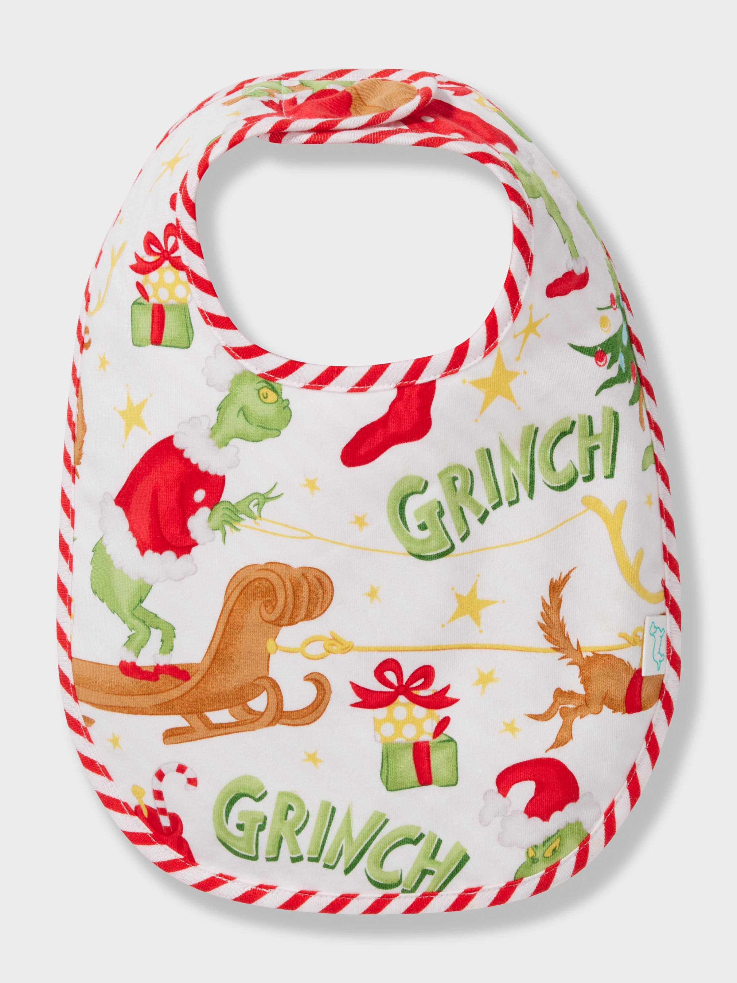 Baby The Grinch Bib